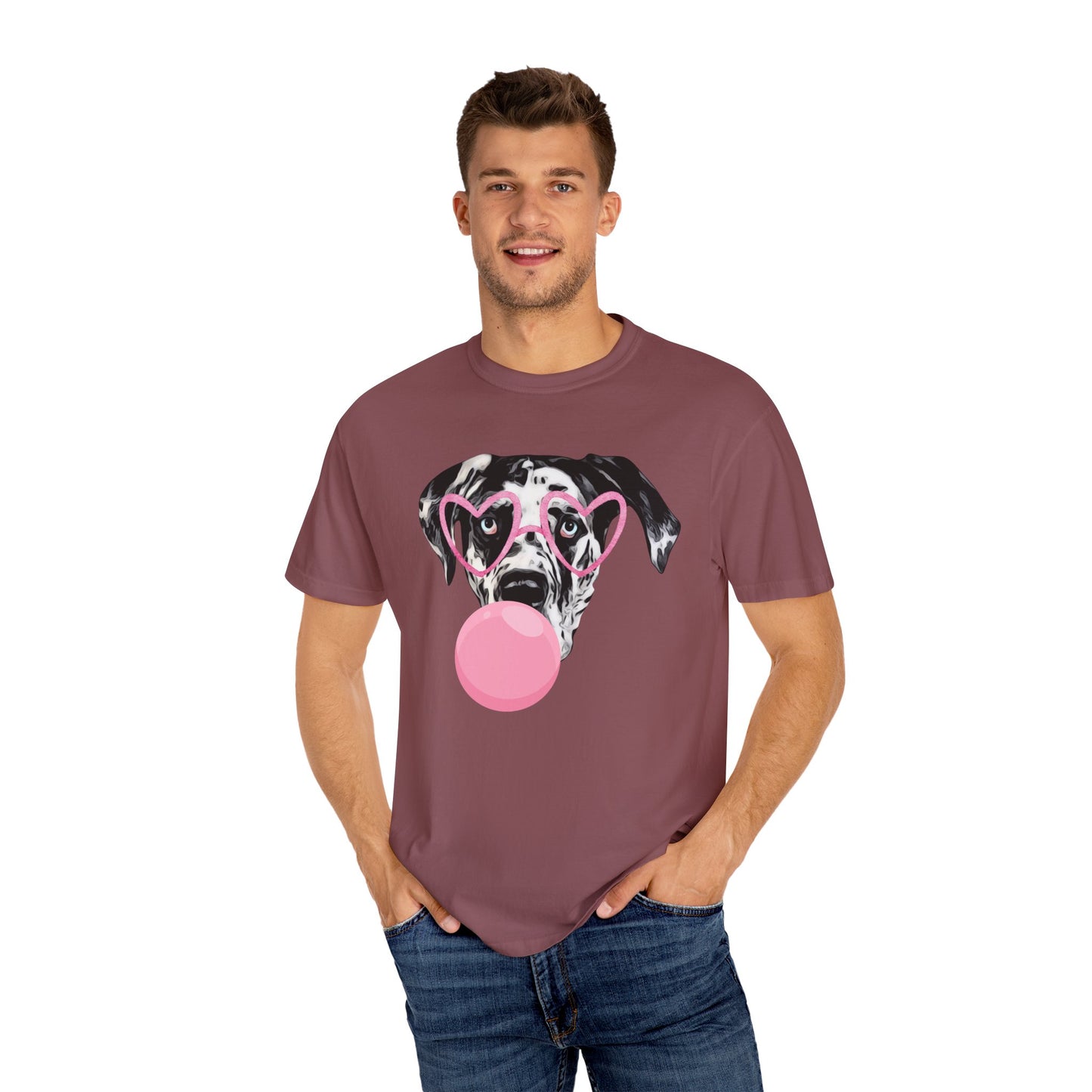 Bubblegum Rocco Comfort Colors Tee