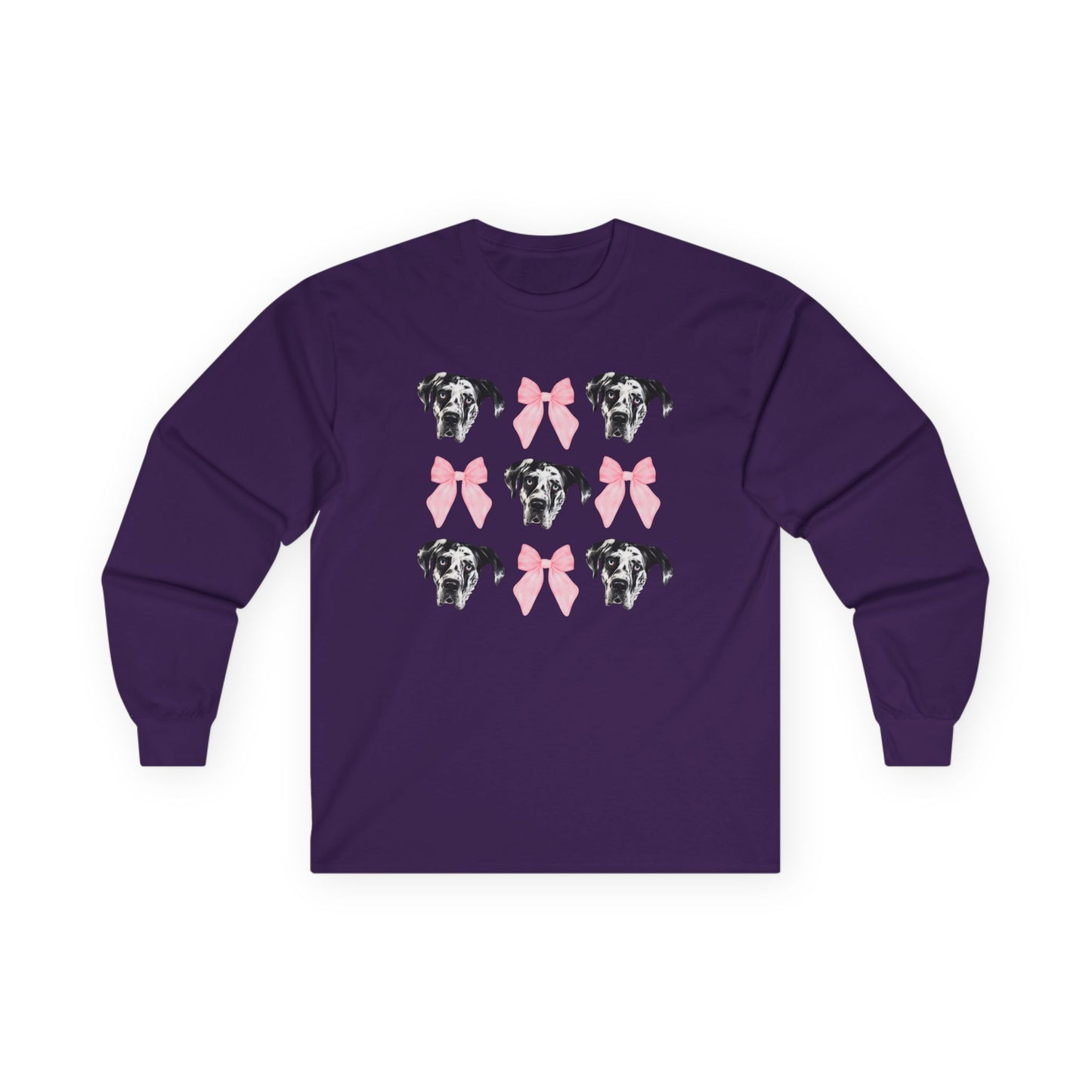 Rocco Bows Cotton Long Sleeve Tee