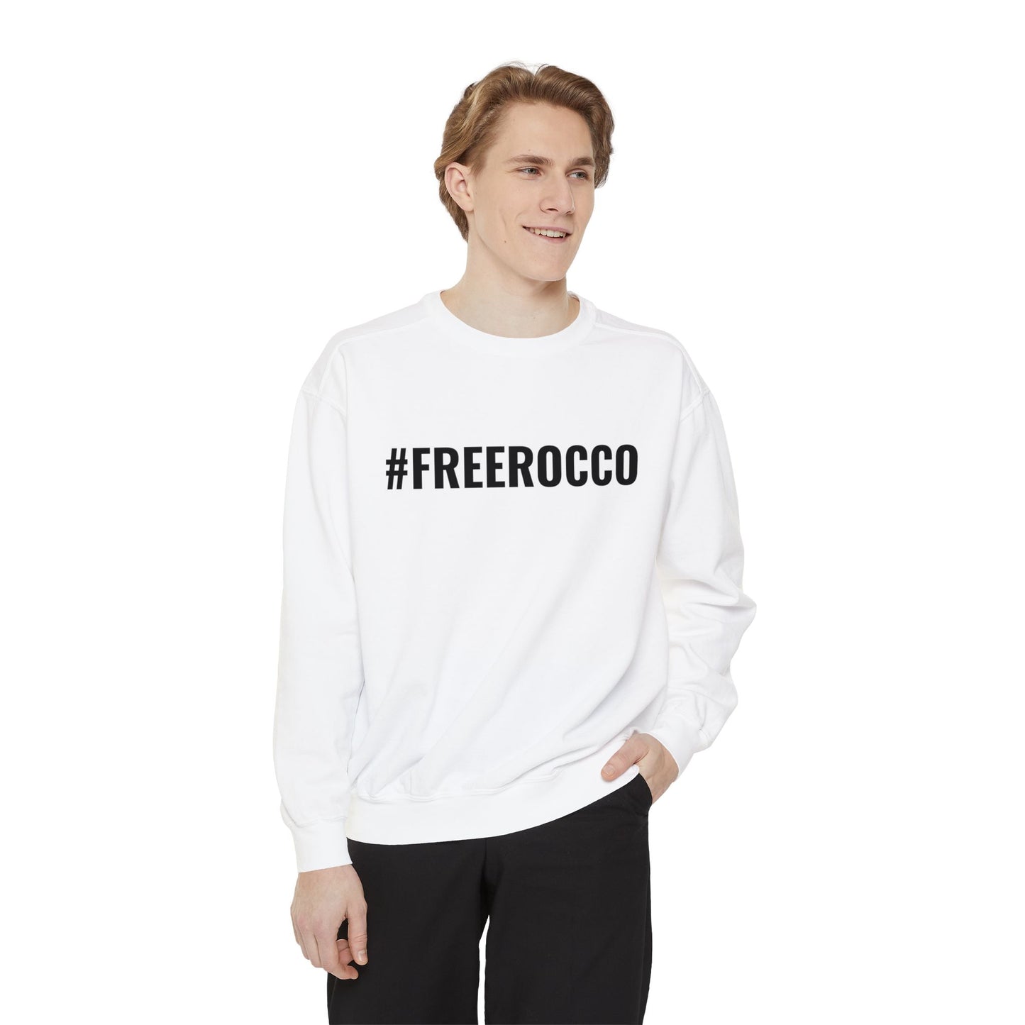 #FreeRocco Comfort Colors Sweatshirt