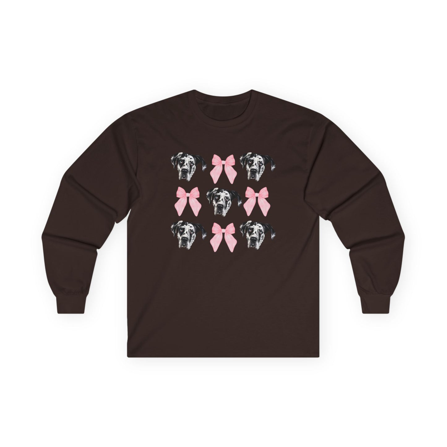 Rocco Bows Cotton Long Sleeve Tee