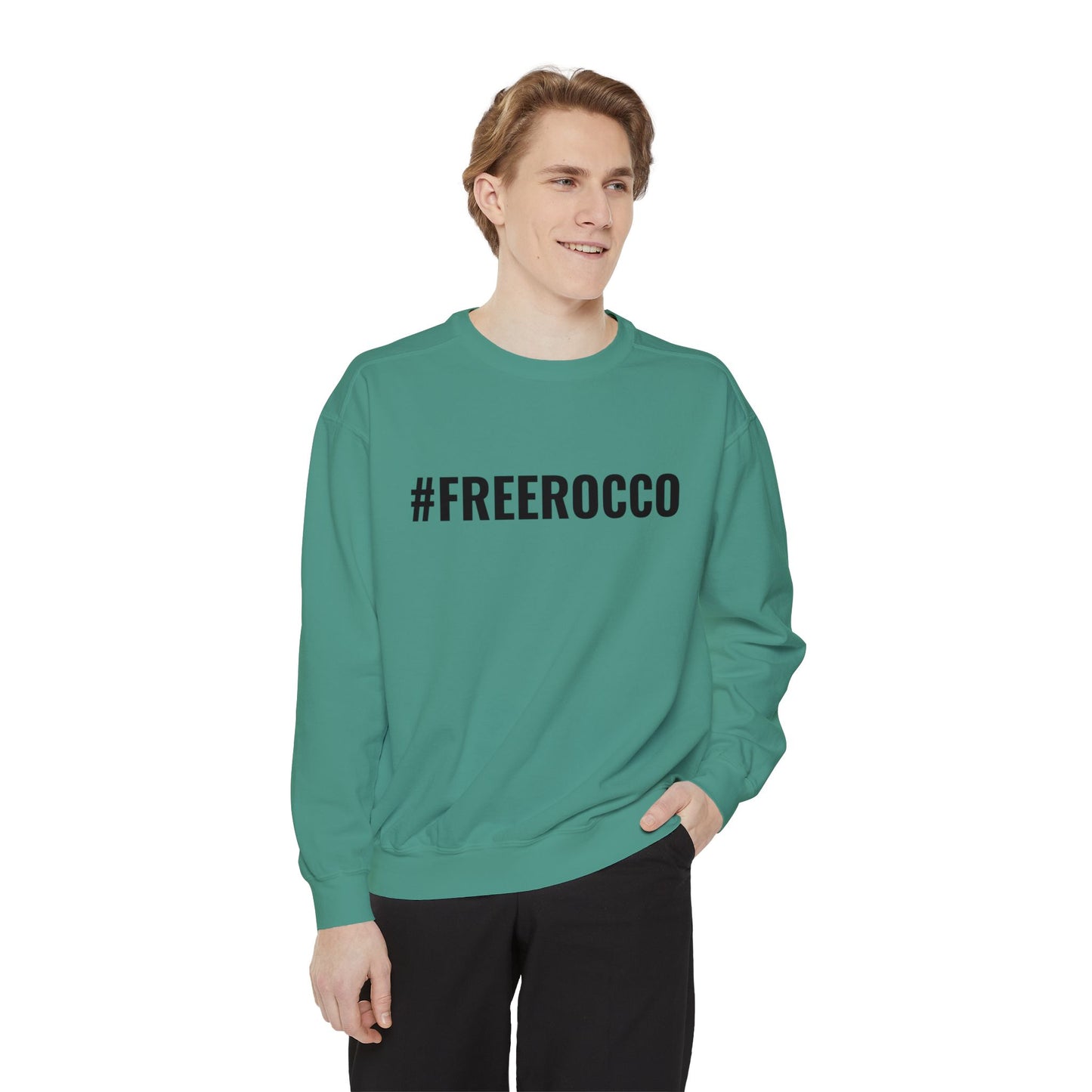 #FreeRocco Comfort Colors Sweatshirt