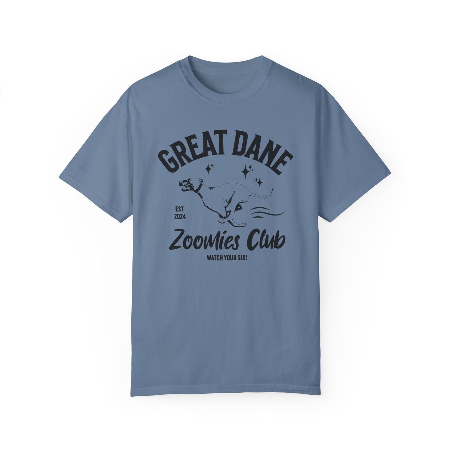 Zoomies Club Comfort Colors Tee