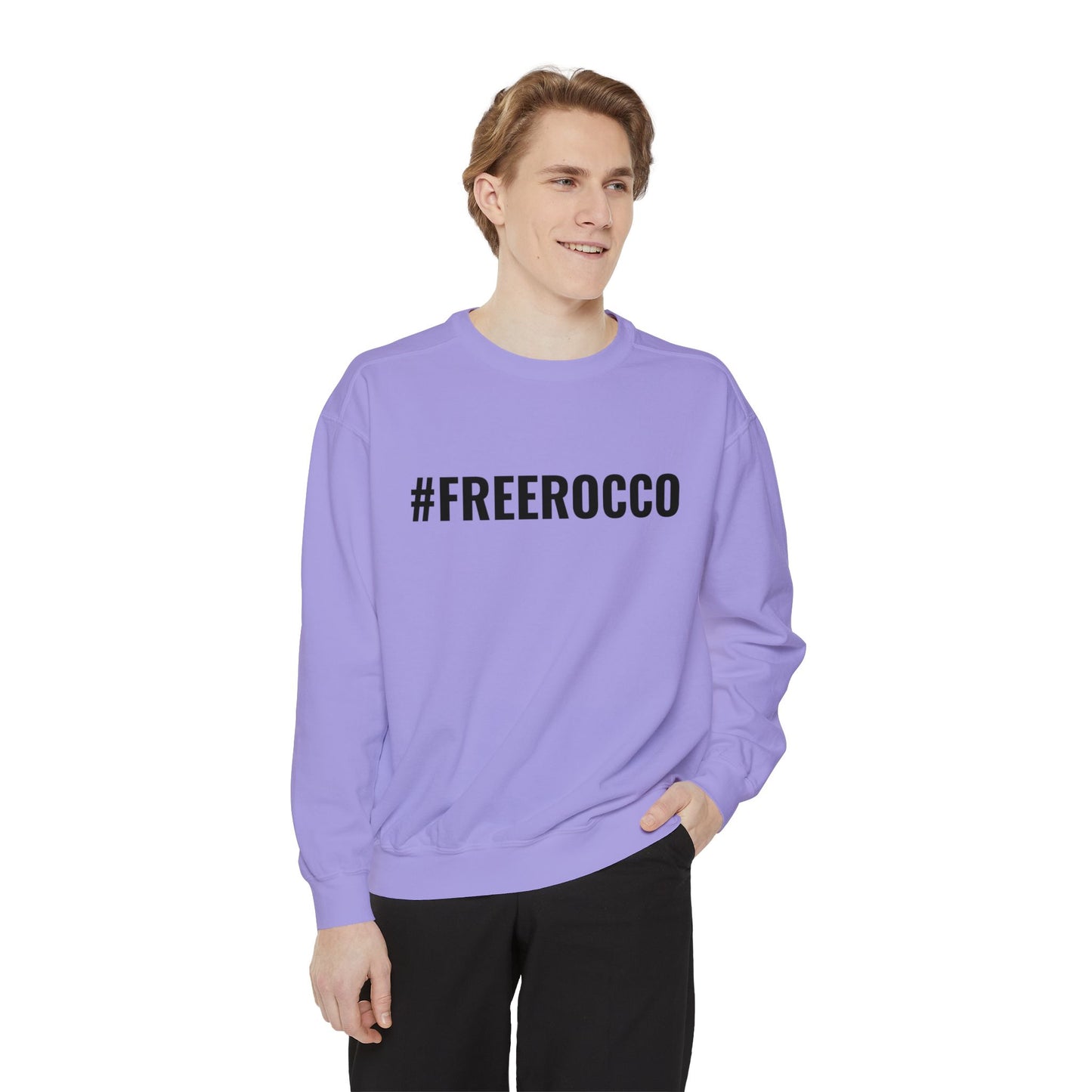 #FreeRocco Comfort Colors Sweatshirt
