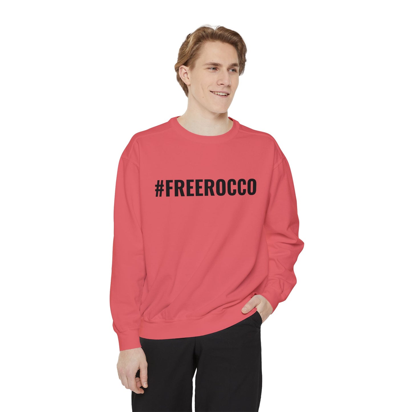 #FreeRocco Comfort Colors Sweatshirt