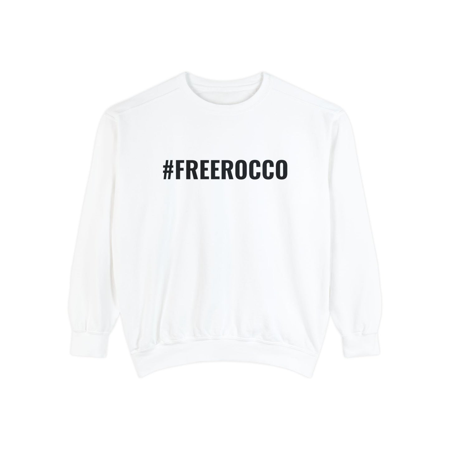 #FreeRocco Comfort Colors Sweatshirt