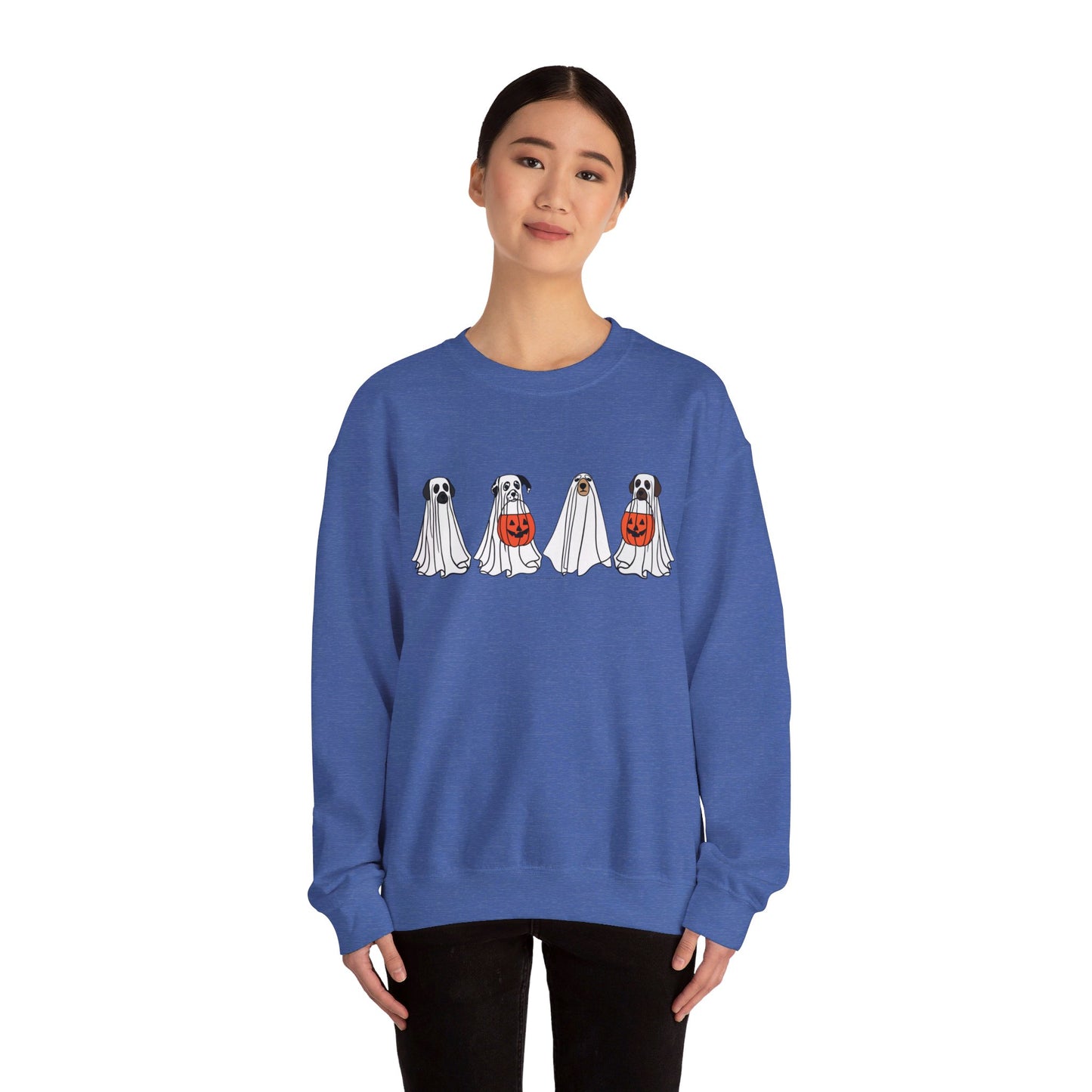 Spooky Rocco and Friends Heavy Blend™ Crewneck