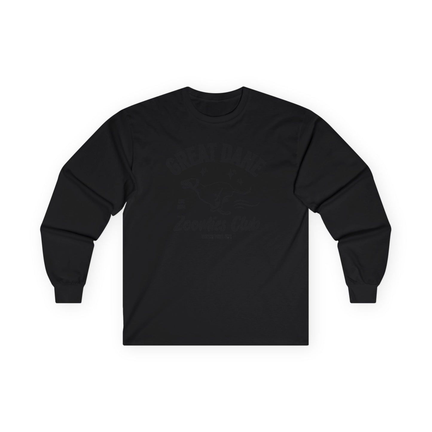 Zoomies Club Cotton Long Sleeve Tee