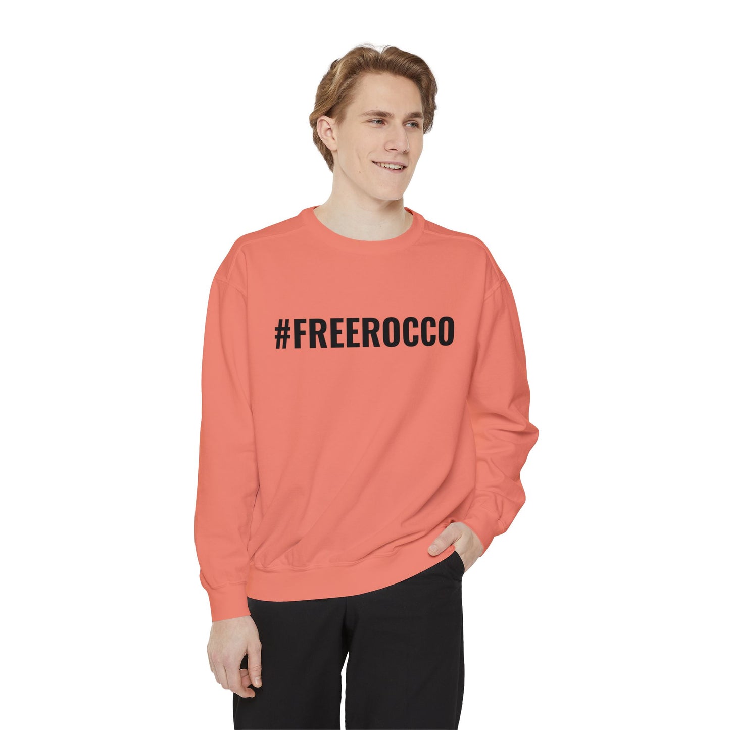 #FreeRocco Comfort Colors Sweatshirt