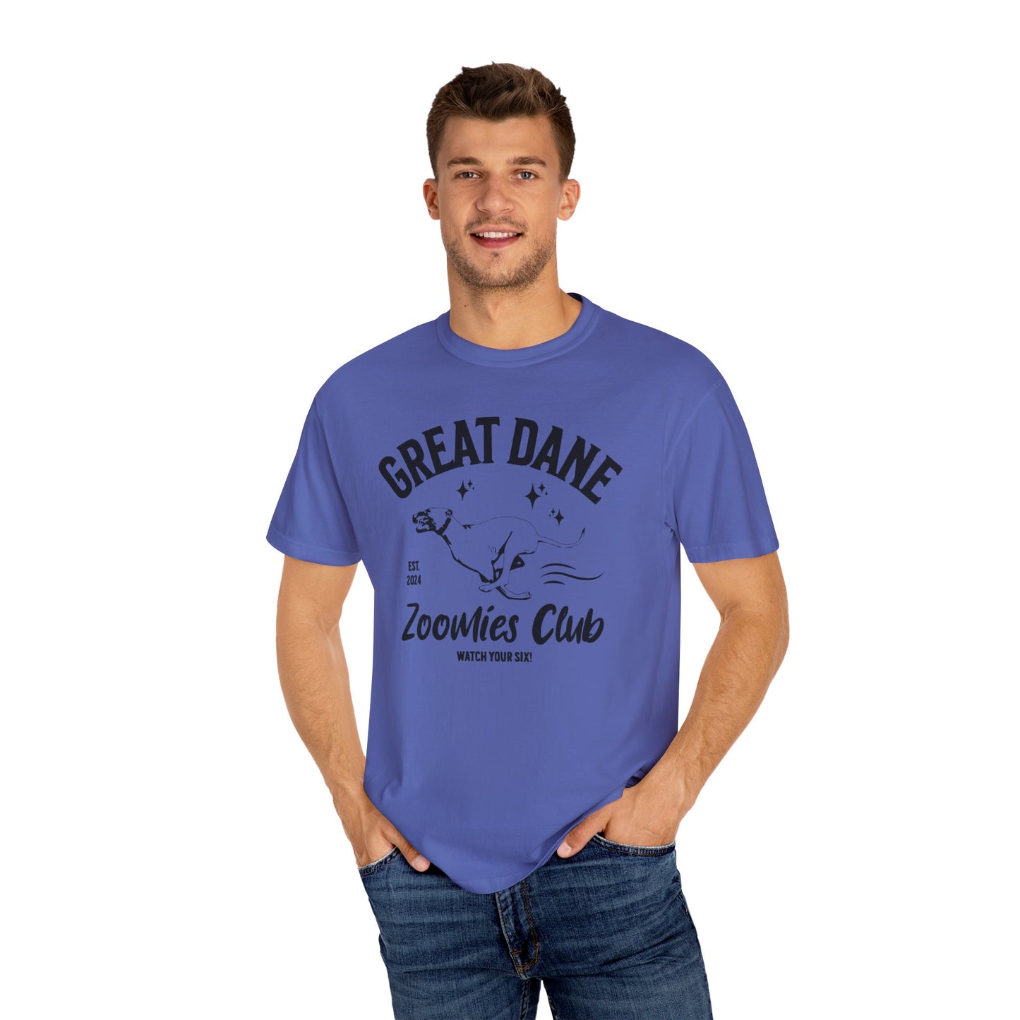 Zoomies Club Comfort Colors Tee