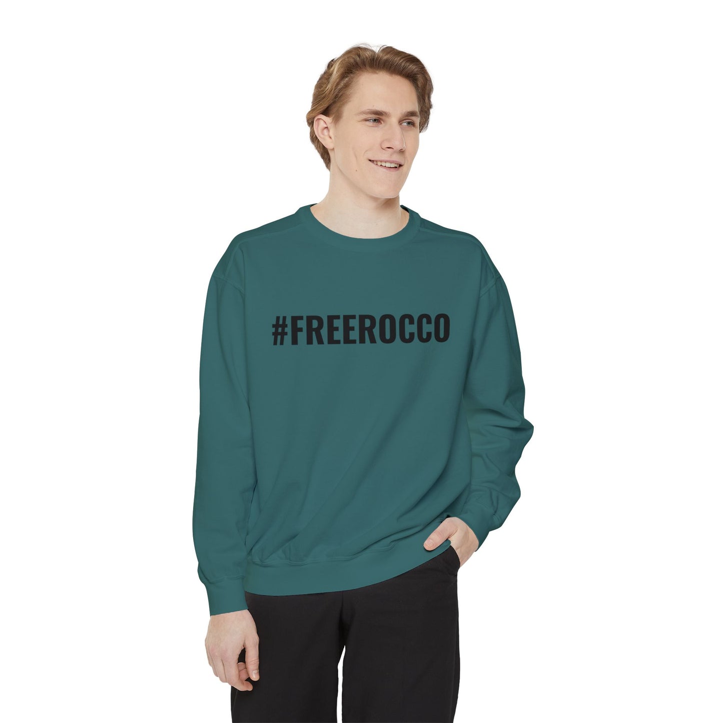 #FreeRocco Comfort Colors Sweatshirt