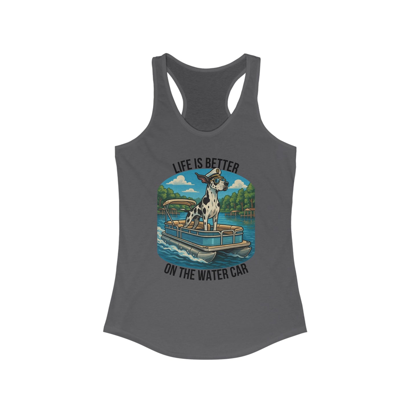 Water Car Women's Racerback Tank