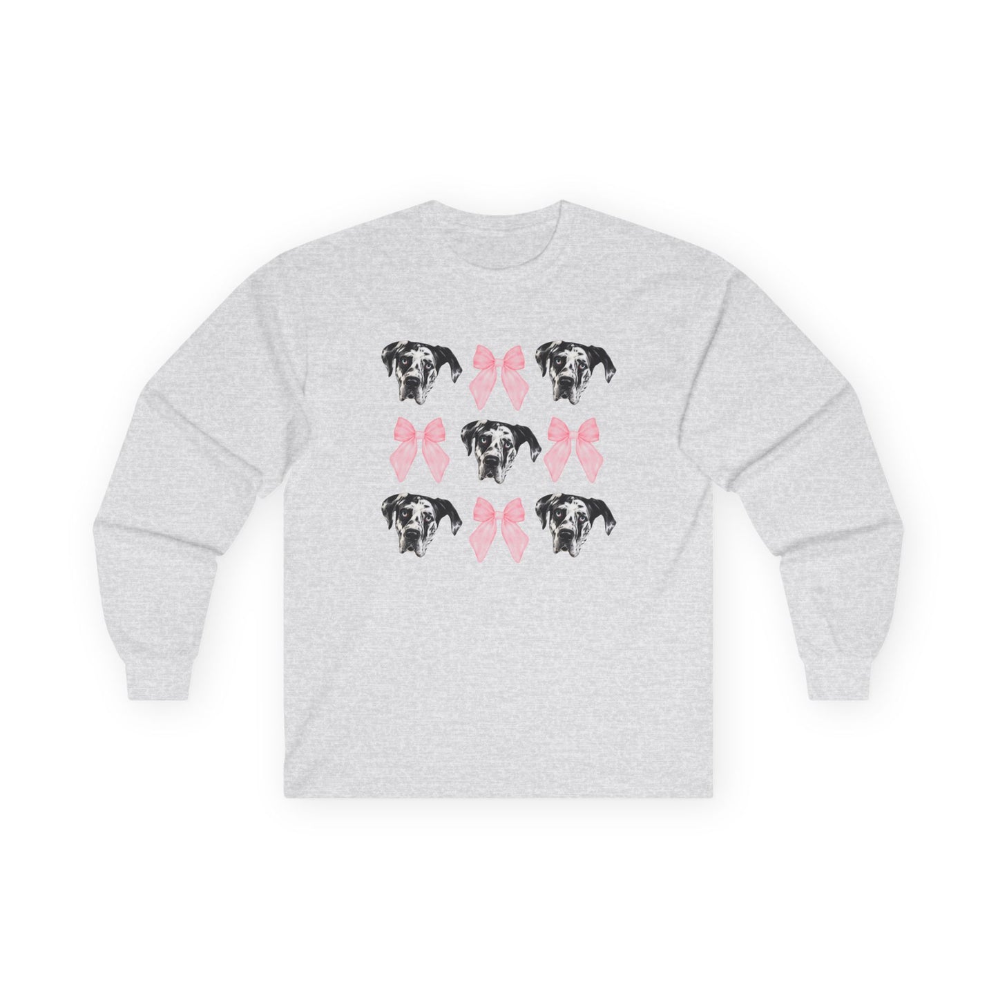 Rocco Bows Cotton Long Sleeve Tee