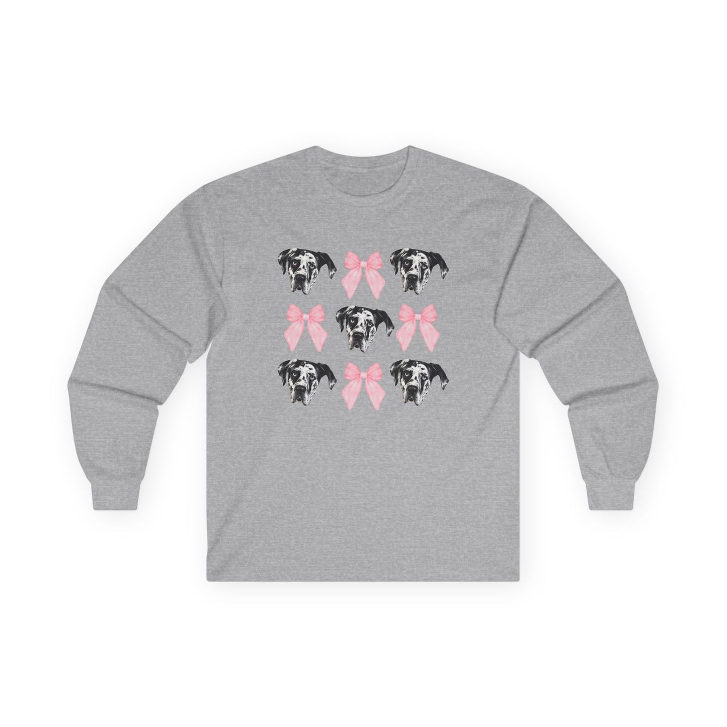 Rocco Bows Cotton Long Sleeve Tee