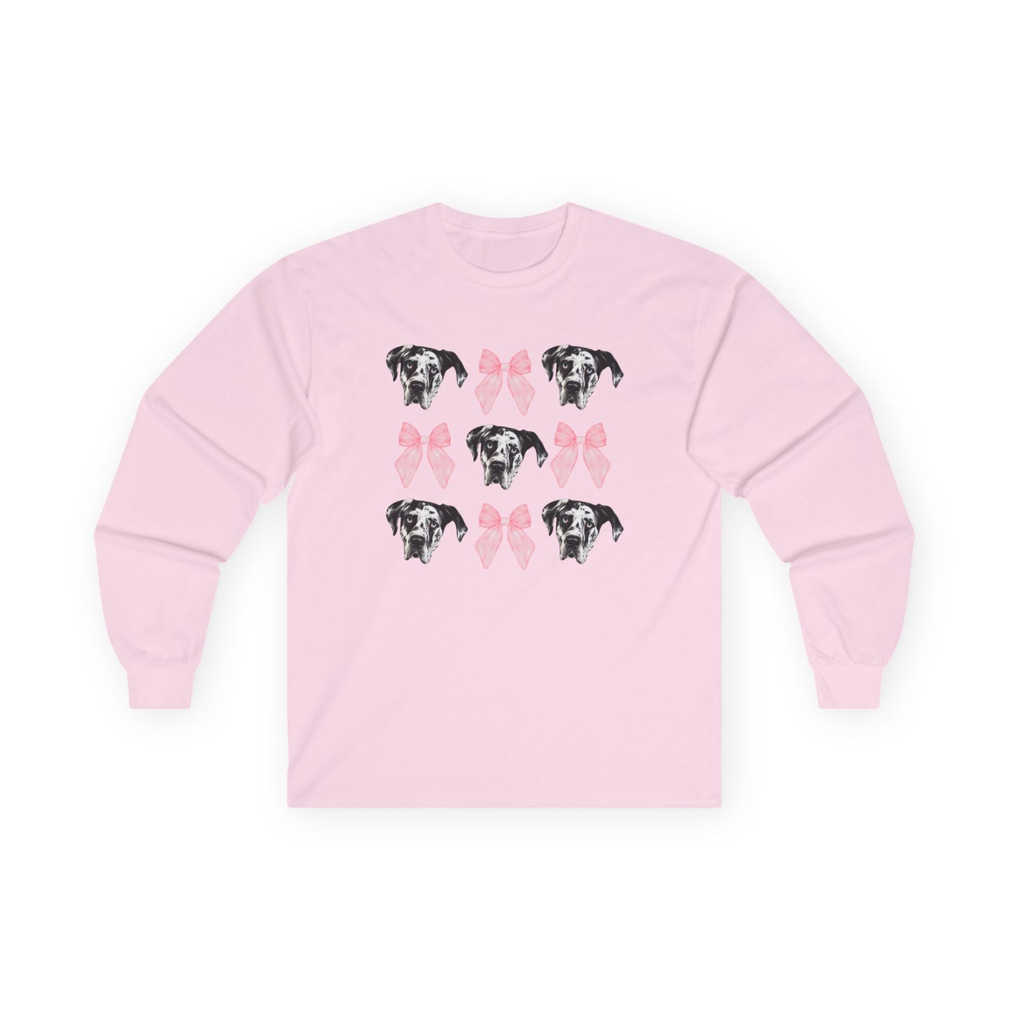 Rocco Bows Cotton Long Sleeve Tee