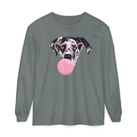 Bubblegum Rocco Comfort Colors Long Sleeve T-Shirt