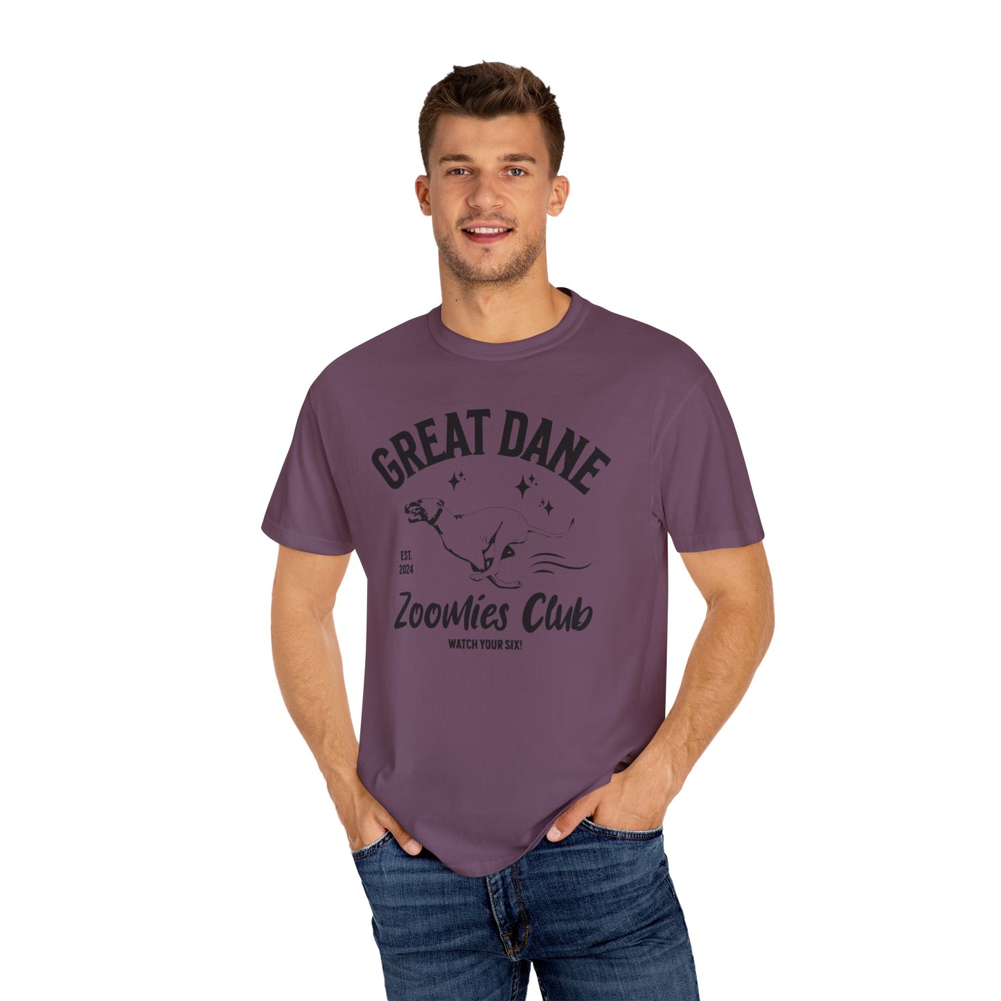 Zoomies Club Comfort Colors Tee