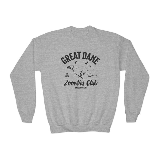 Zoomies Club Youth Crewneck Sweatshirt