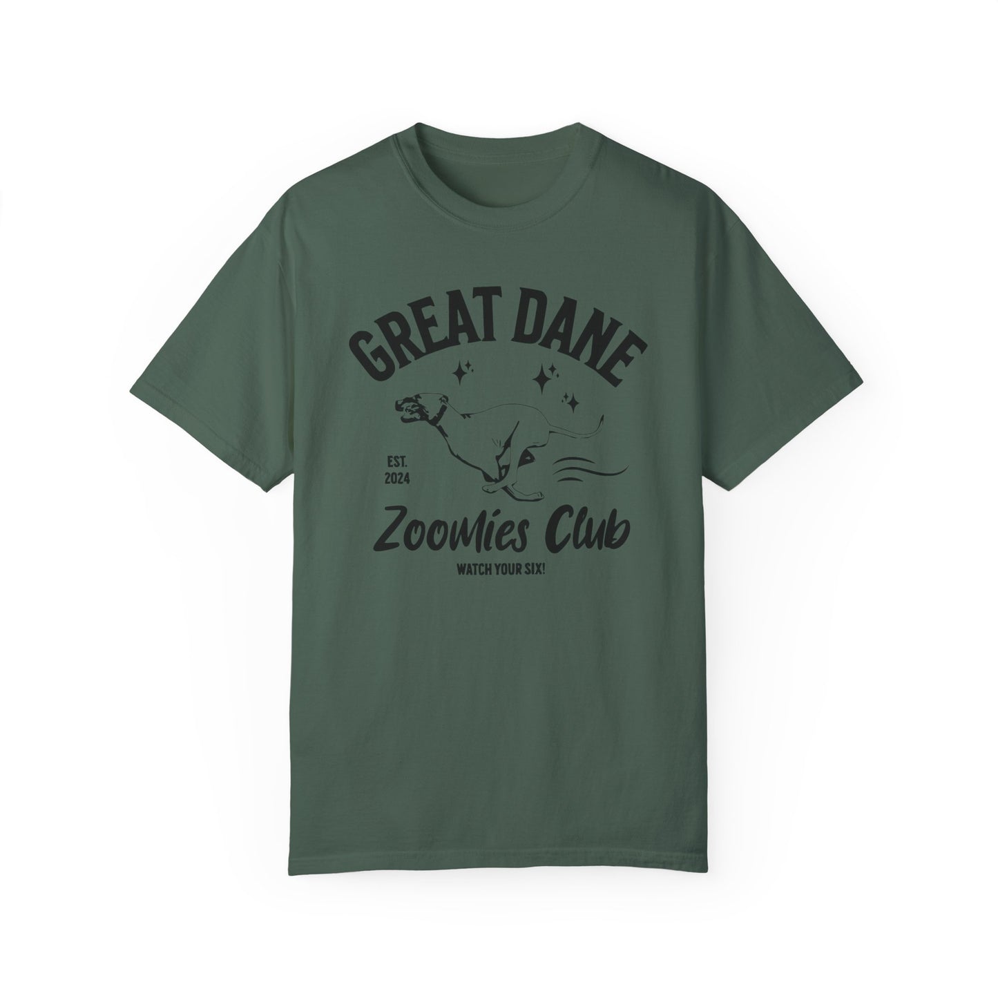 Zoomies Club Comfort Colors Tee