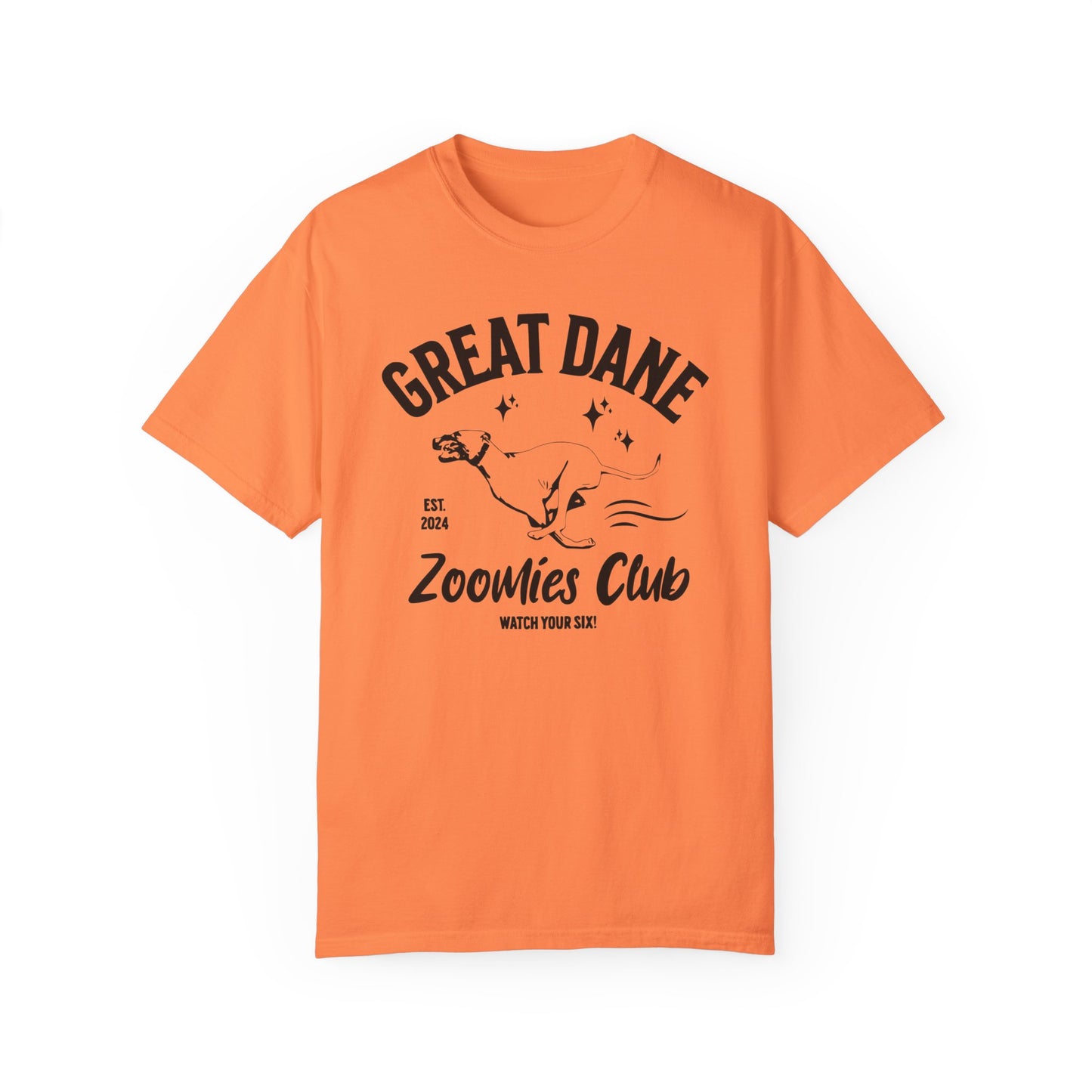 Zoomies Club Comfort Colors Tee