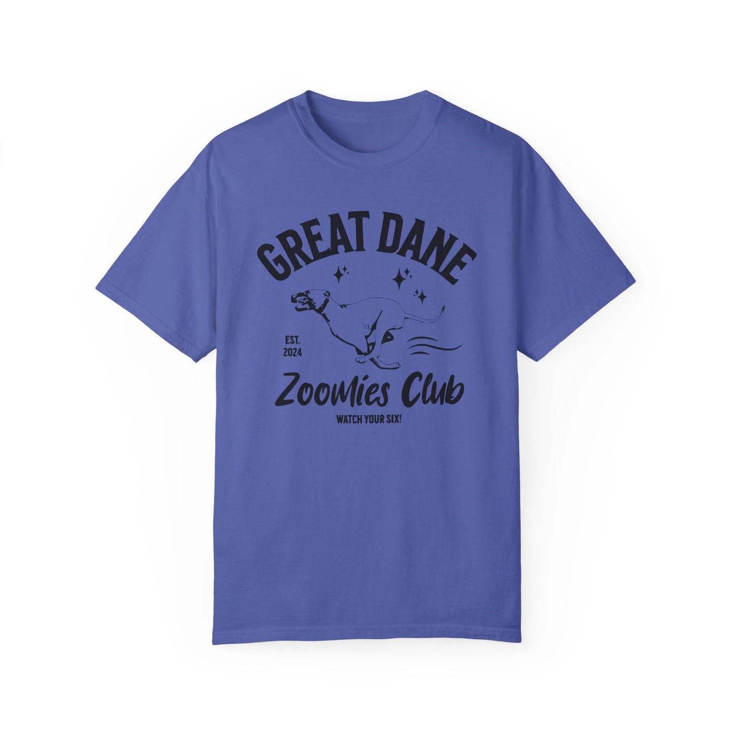 Zoomies Club Comfort Colors Tee
