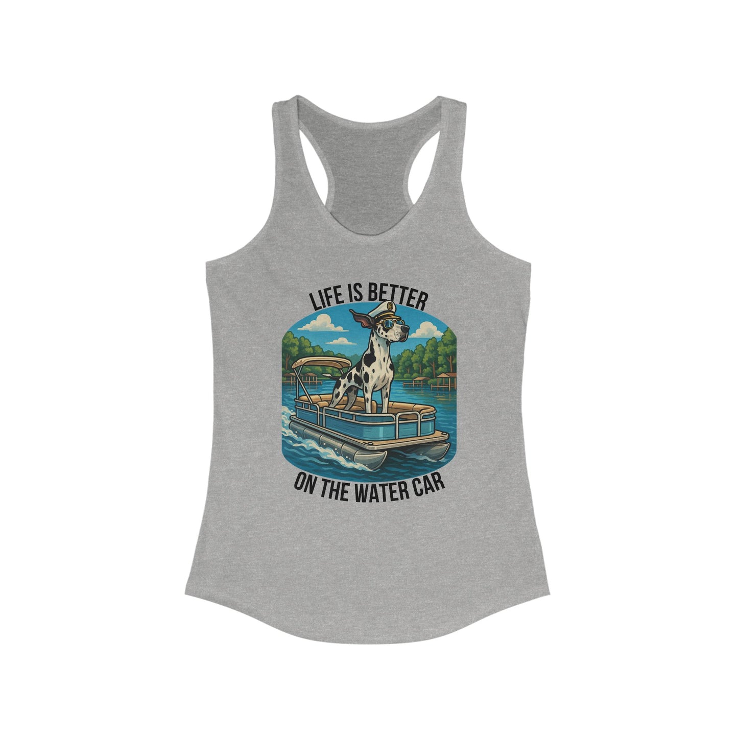Water Car Women's Racerback Tank