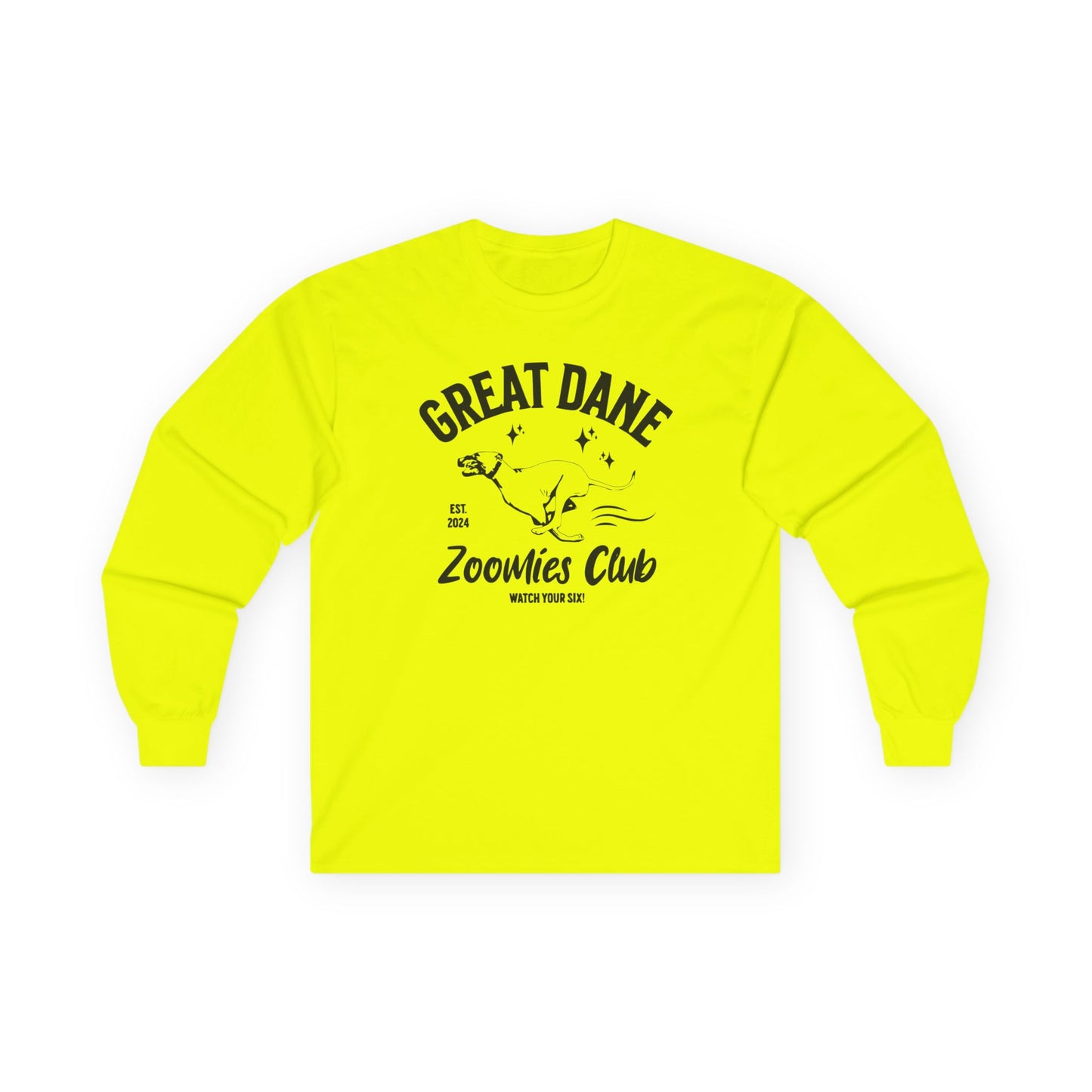 Zoomies Club Cotton Long Sleeve Tee