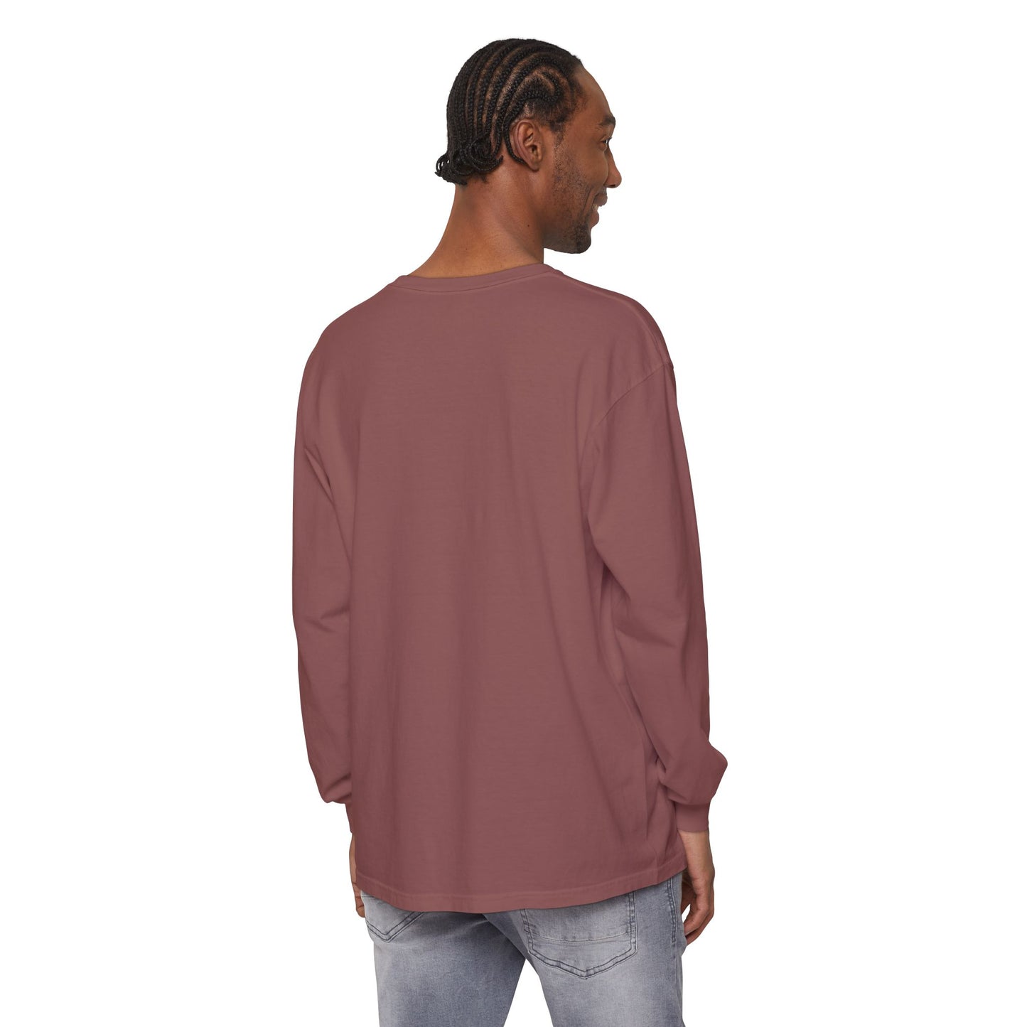 Rocco Bows Comfort Colors Long Sleeve T-Shirt