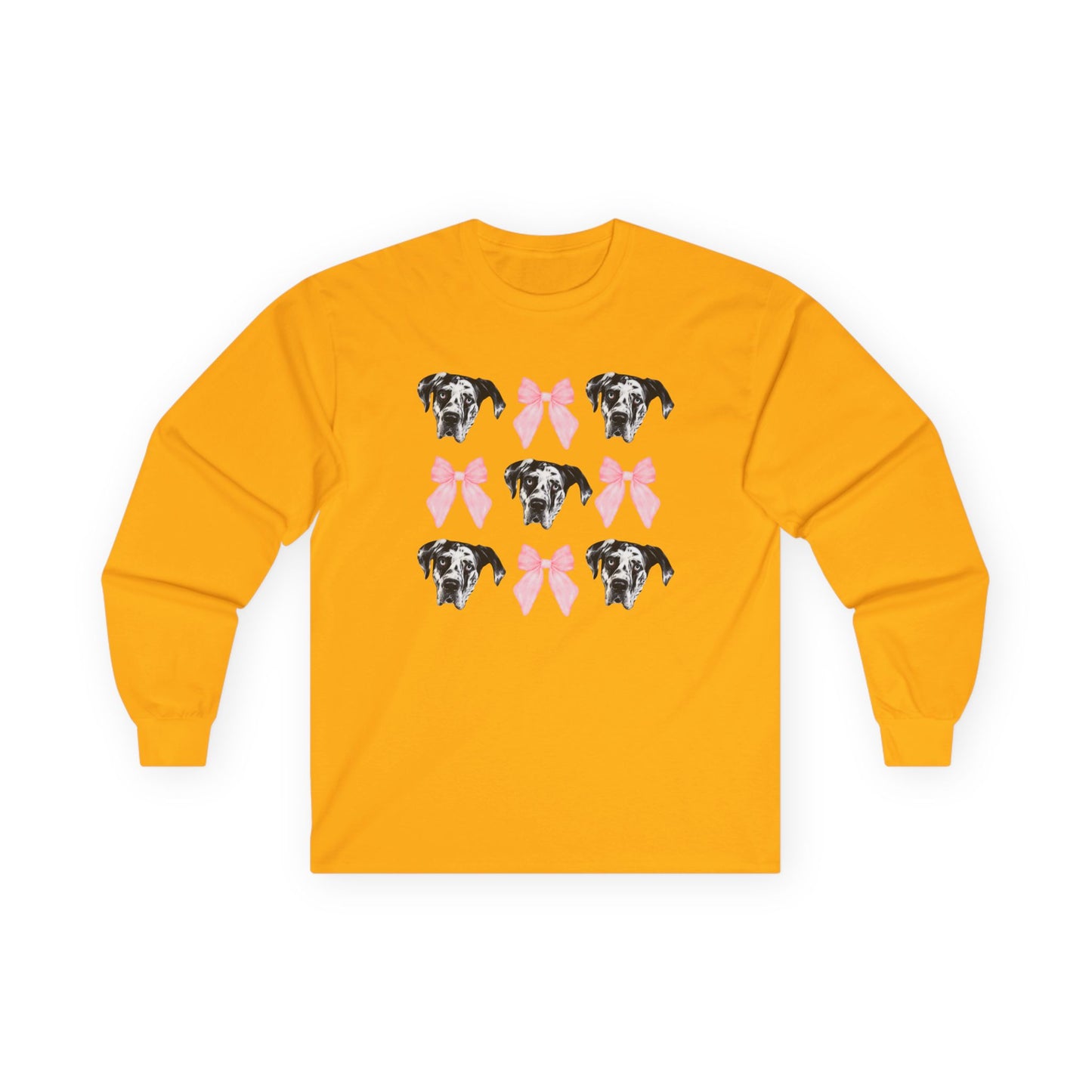 Rocco Bows Cotton Long Sleeve Tee