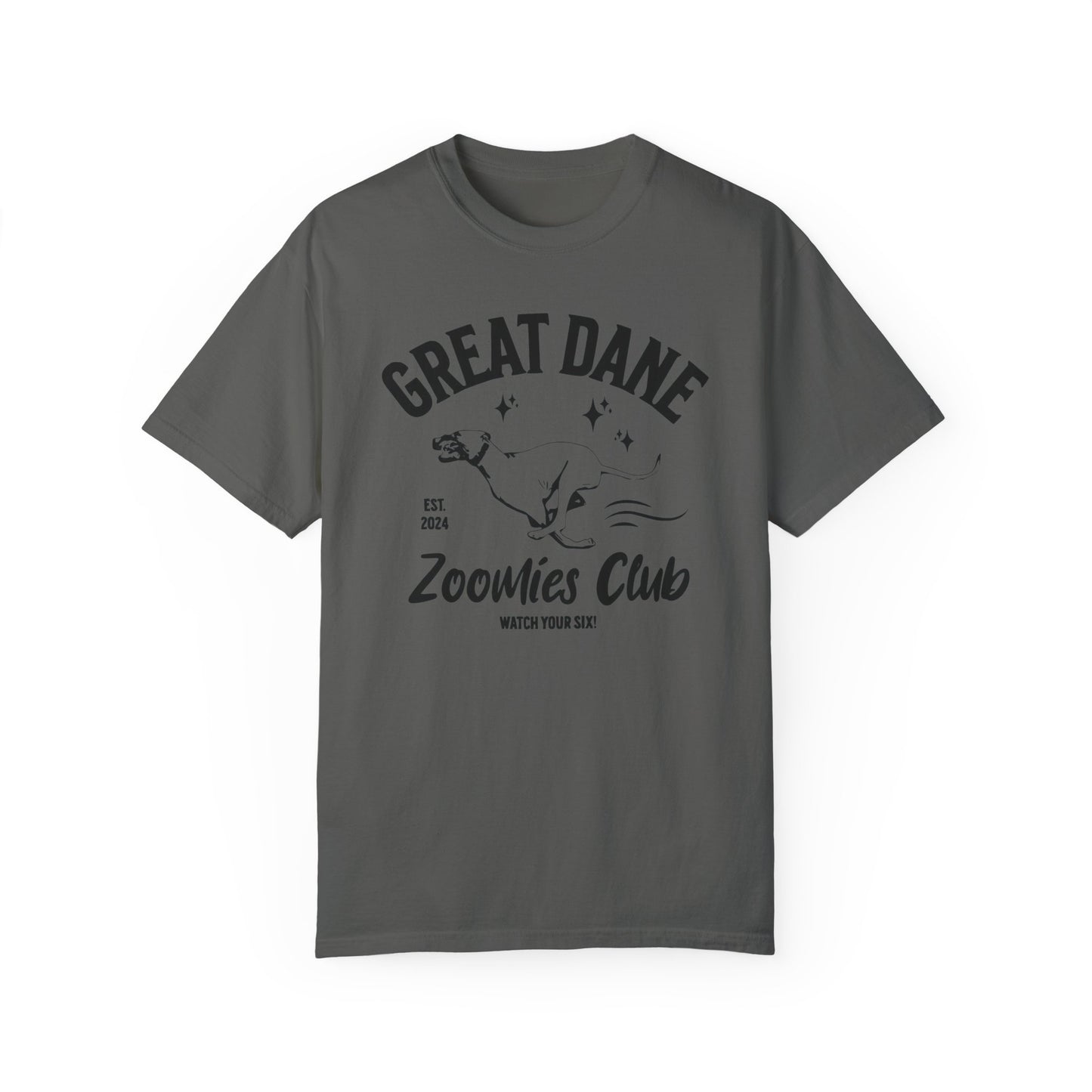 Zoomies Club Comfort Colors Tee