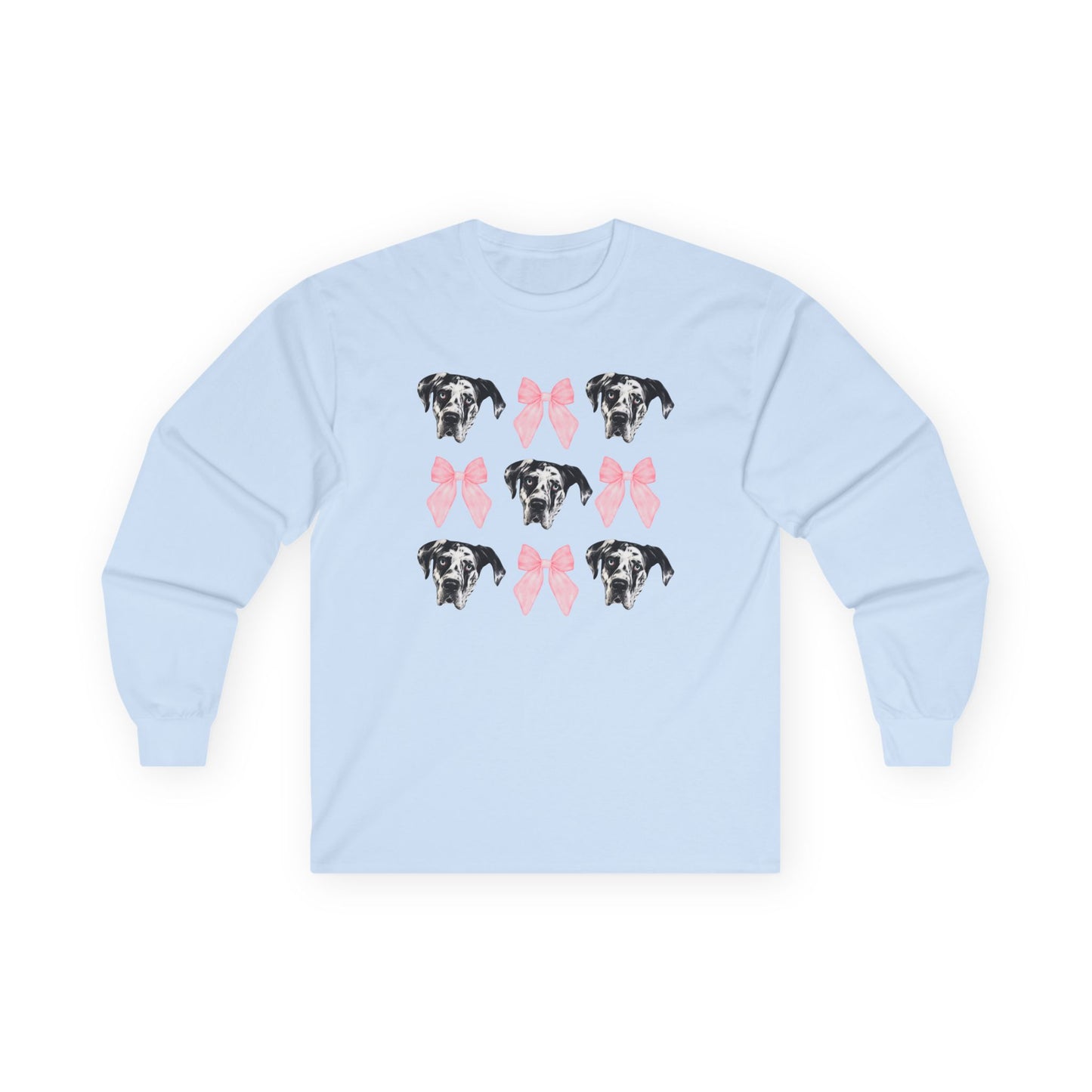Rocco Bows Cotton Long Sleeve Tee