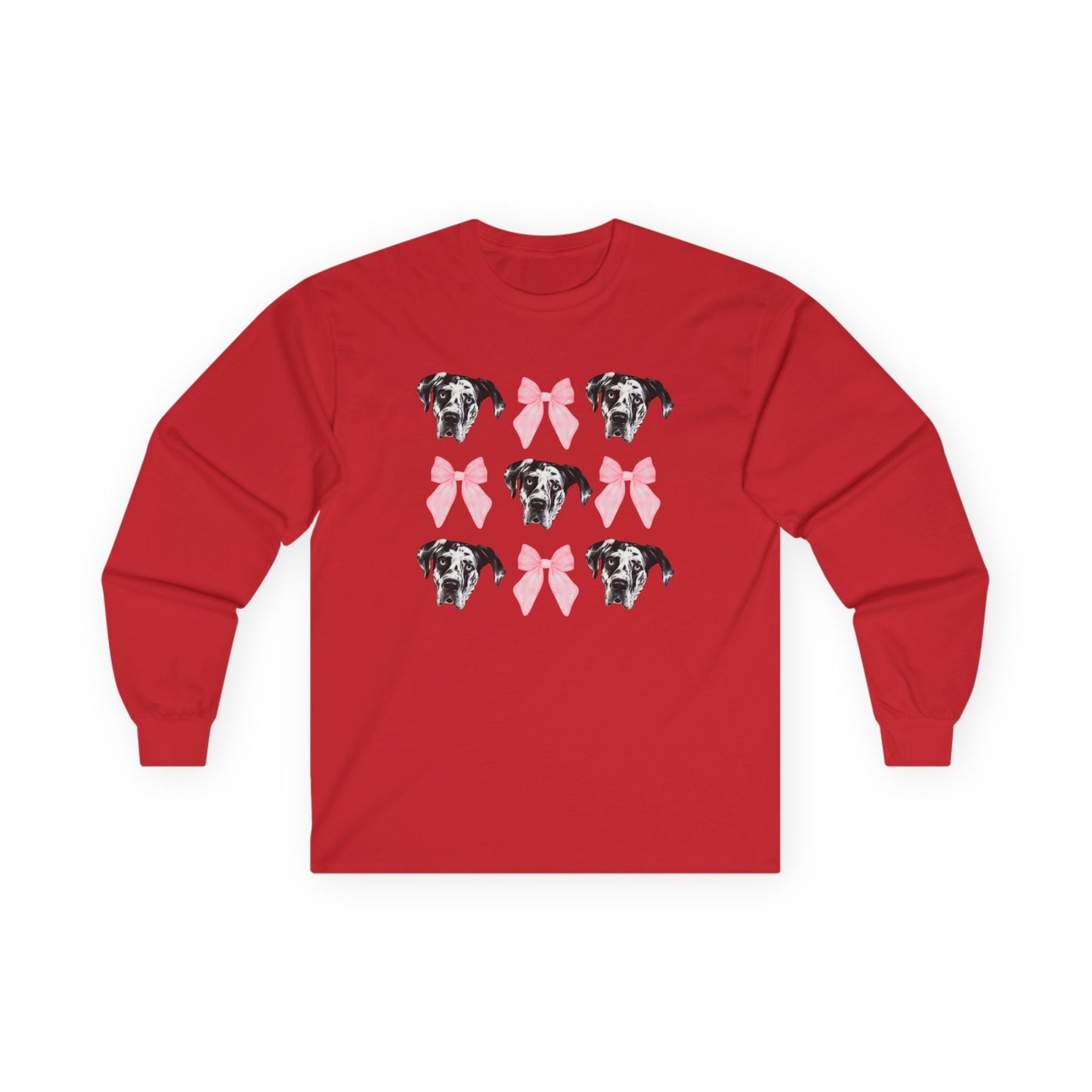 Rocco Bows Cotton Long Sleeve Tee