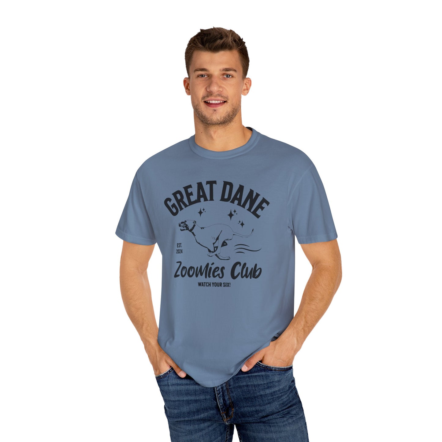 Zoomies Club Comfort Colors Tee