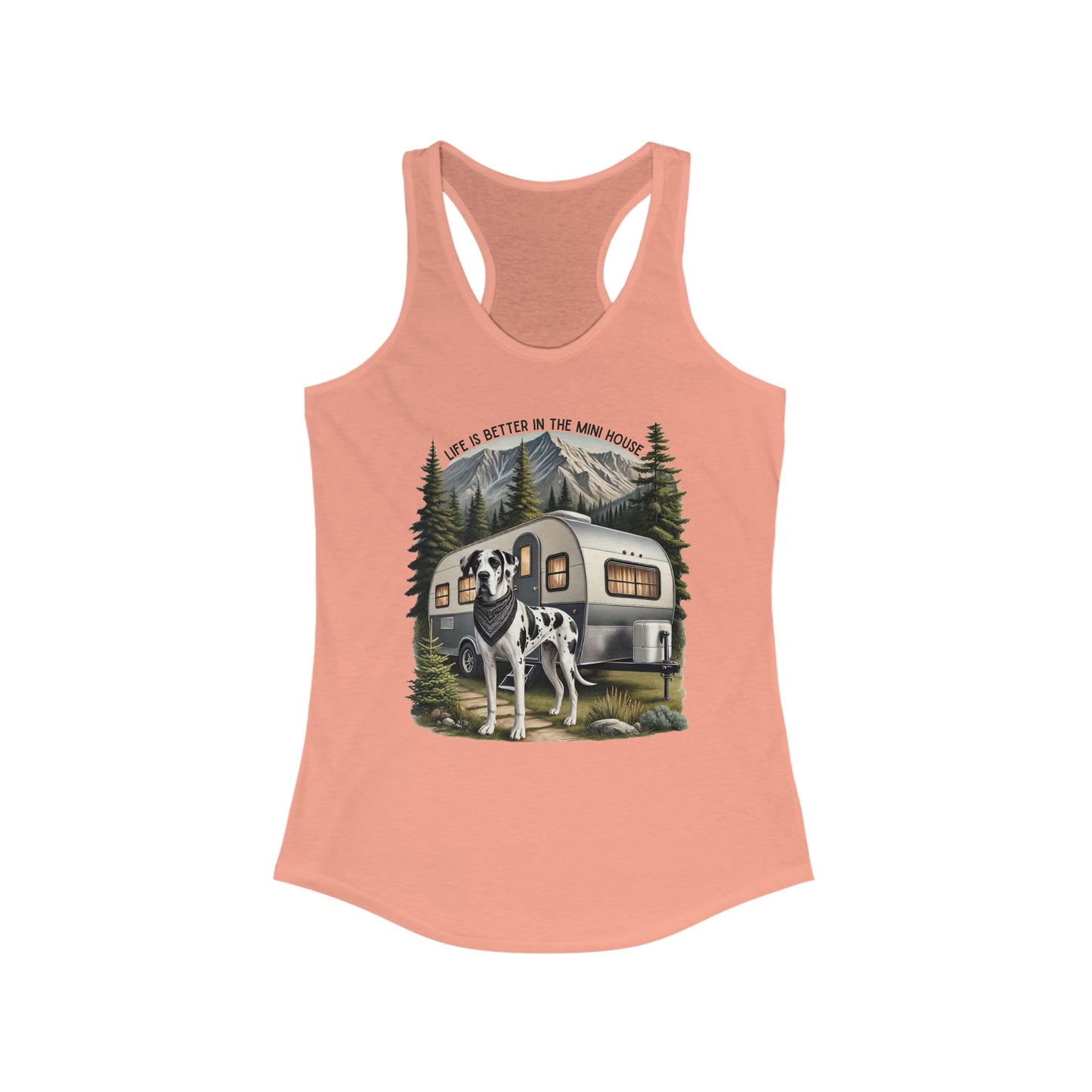 Mini House Women's Racerback Tank