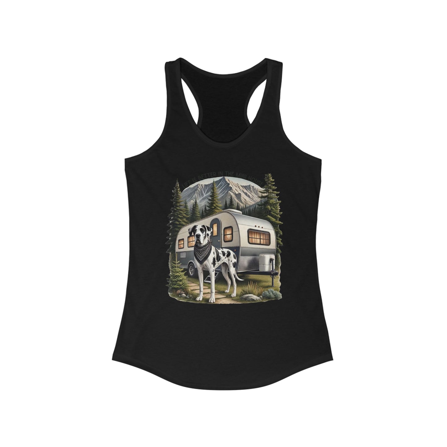Mini House Women's Racerback Tank