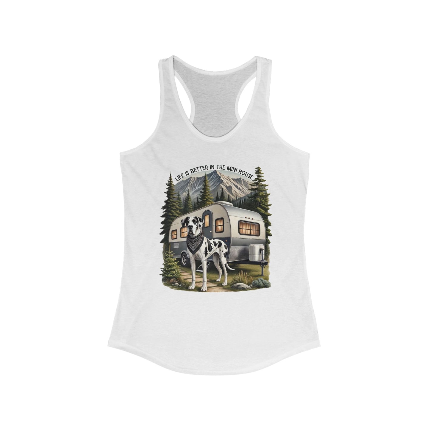 Mini House Women's Racerback Tank