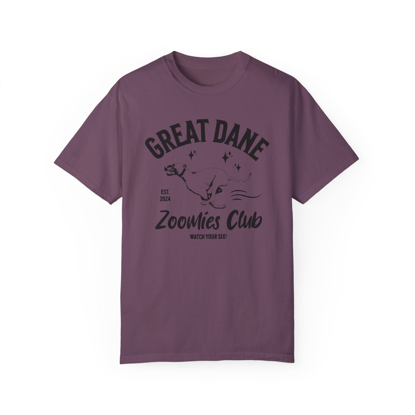 Zoomies Club Comfort Colors Tee