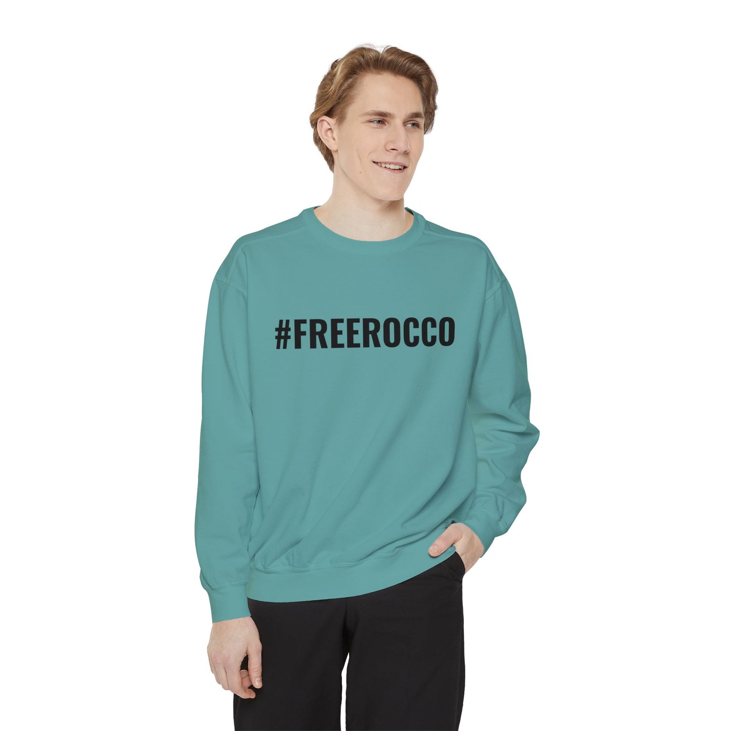 #FreeRocco Comfort Colors Sweatshirt