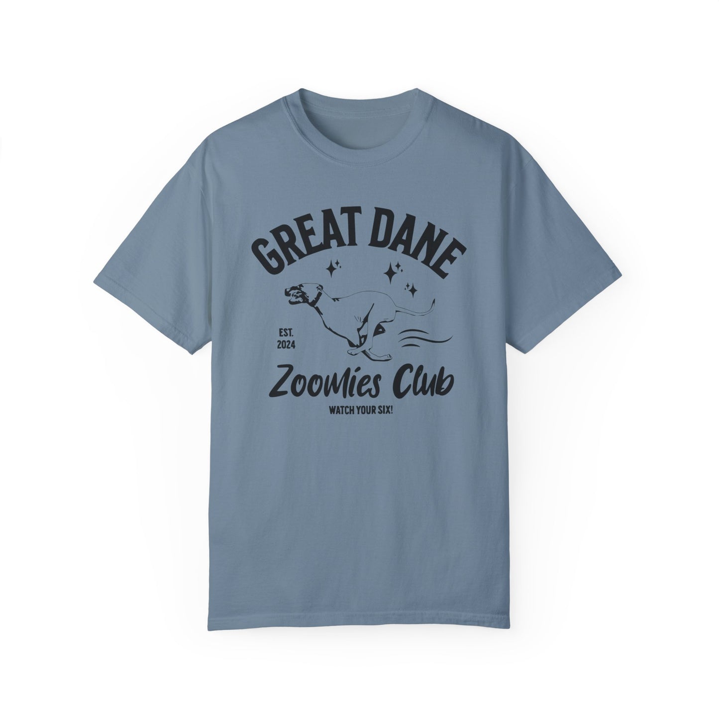 Zoomies Club Comfort Colors Tee