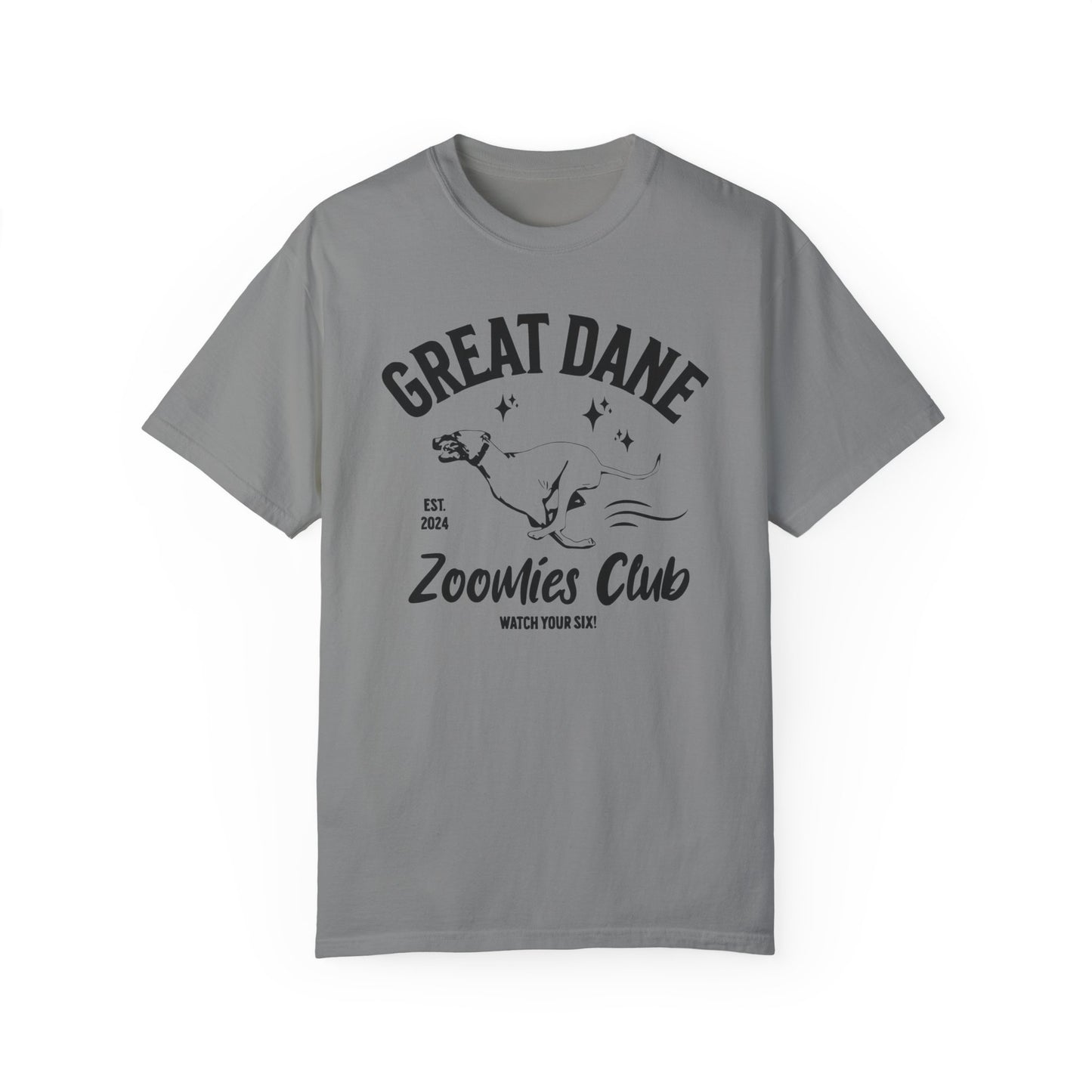 Zoomies Club Comfort Colors Tee