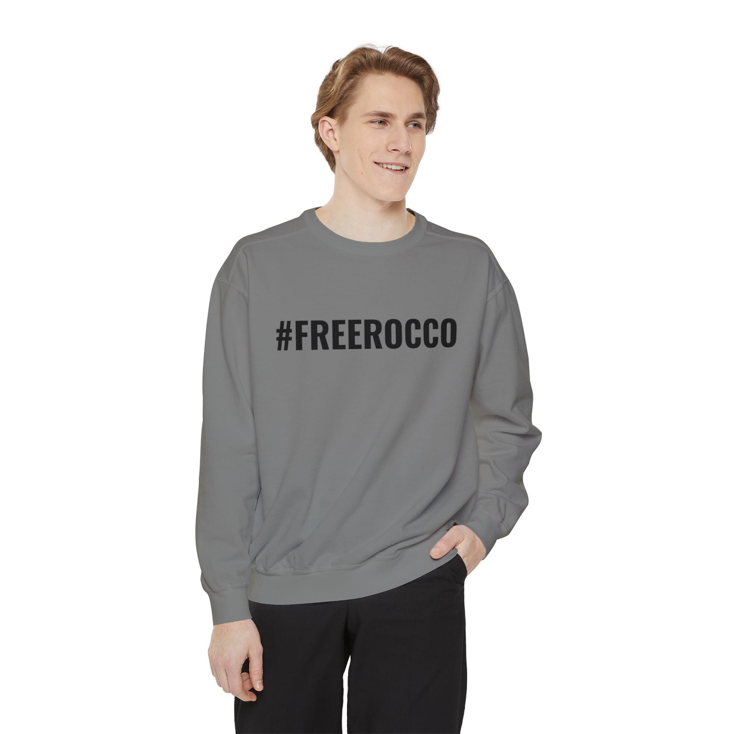 #FreeRocco Comfort Colors Sweatshirt