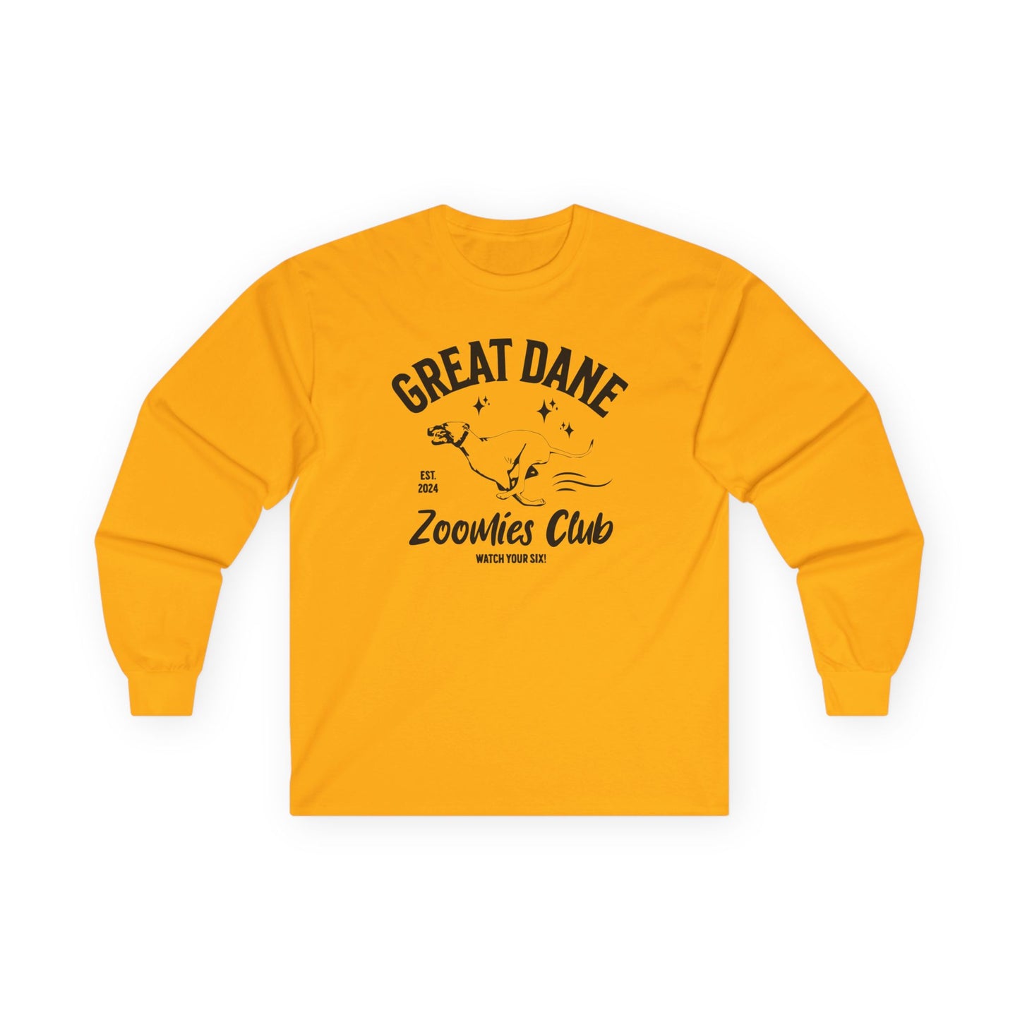 Zoomies Club Cotton Long Sleeve Tee