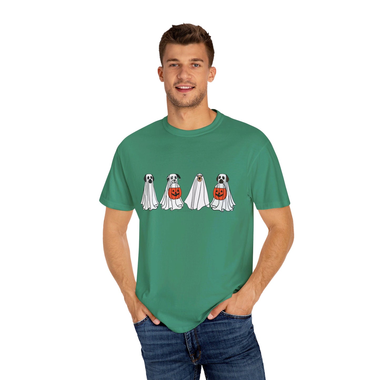 Spooky Rocco and Friends Comfort Colors Tee