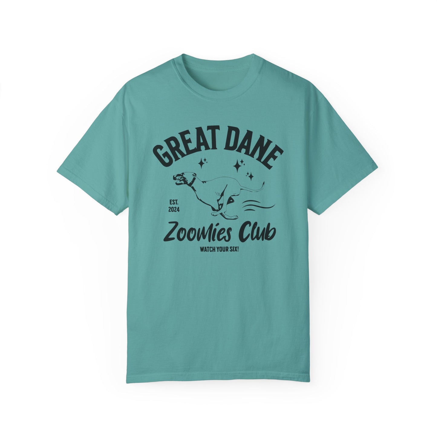 Zoomies Club Comfort Colors Tee