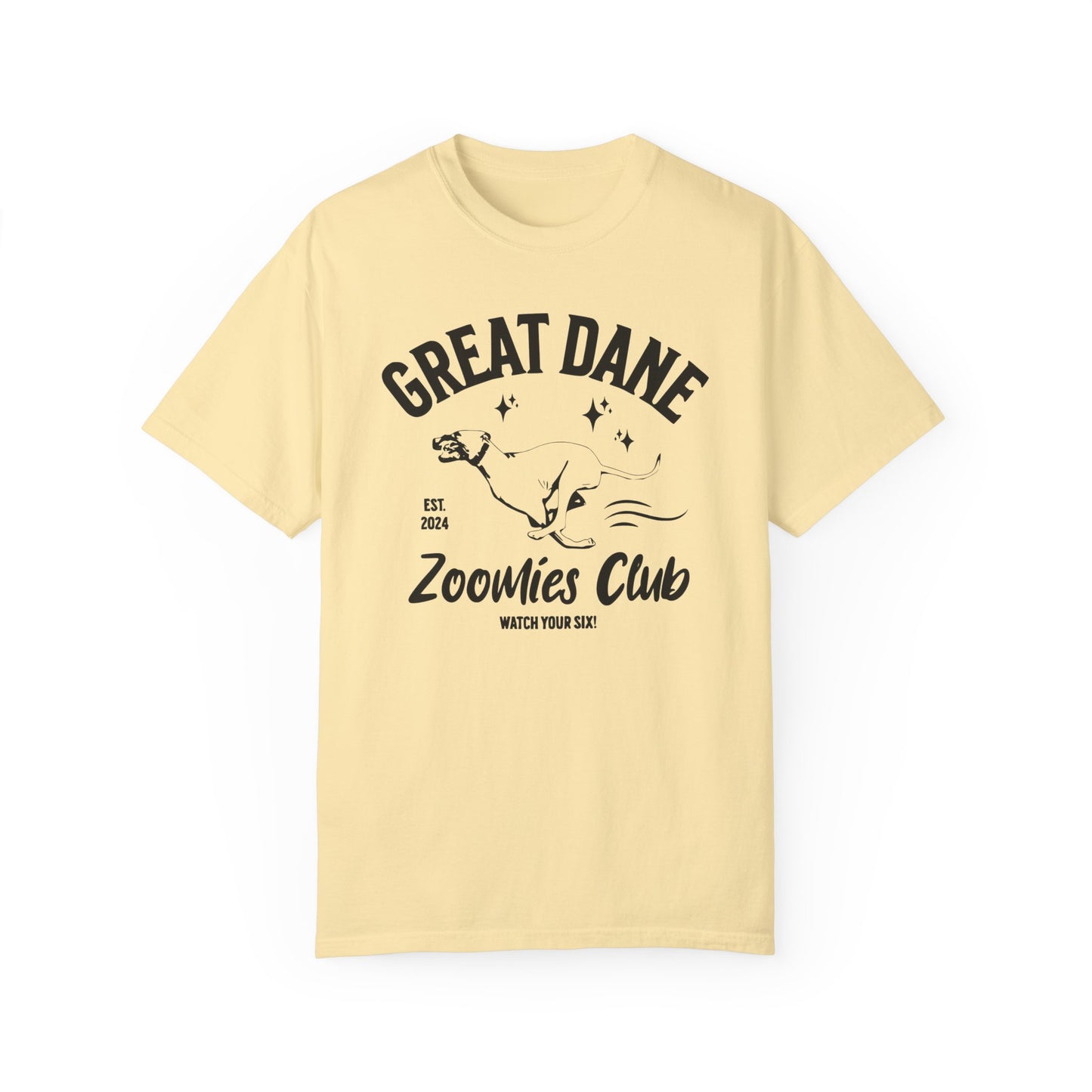 Zoomies Club Comfort Colors Tee