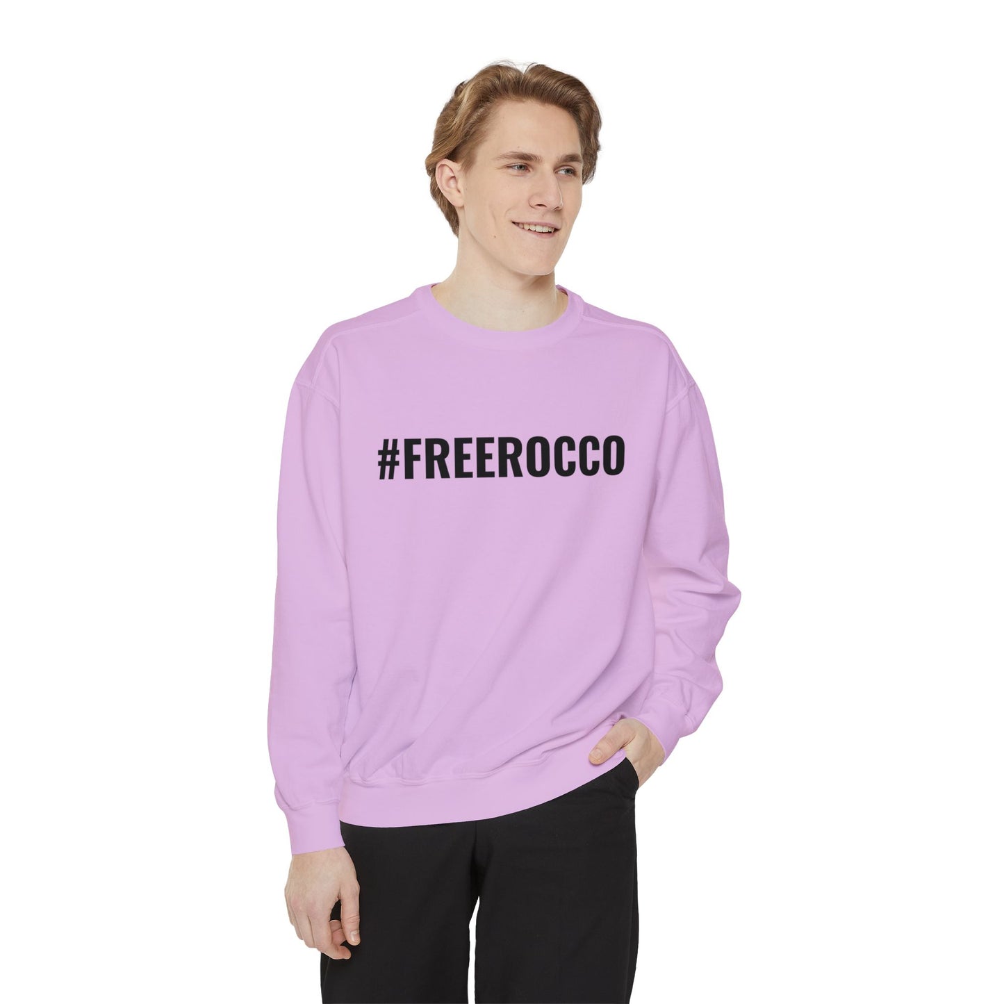 #FreeRocco Comfort Colors Sweatshirt