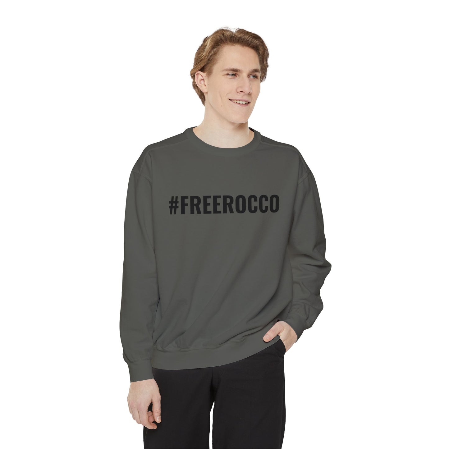 #FreeRocco Comfort Colors Sweatshirt