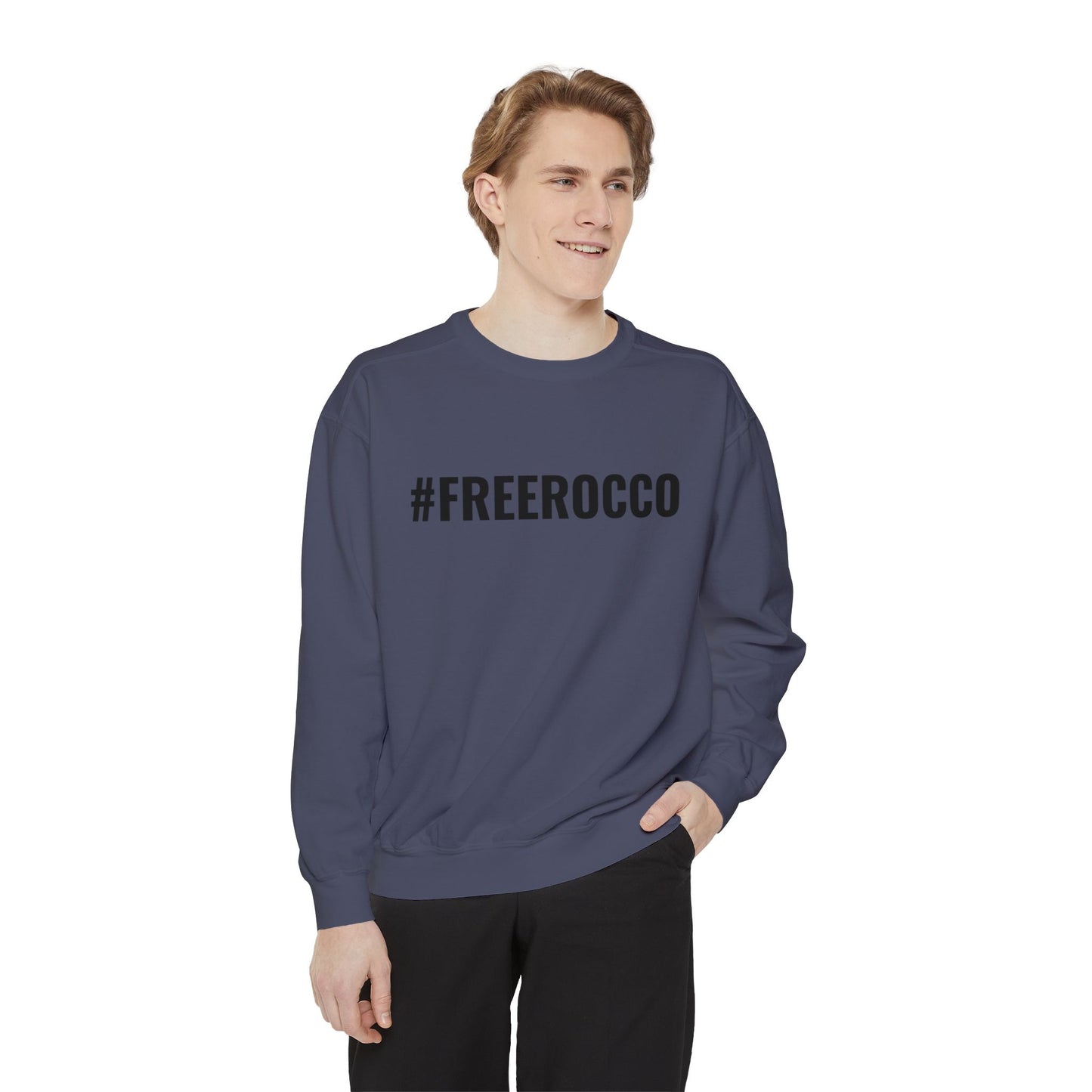 #FreeRocco Comfort Colors Sweatshirt