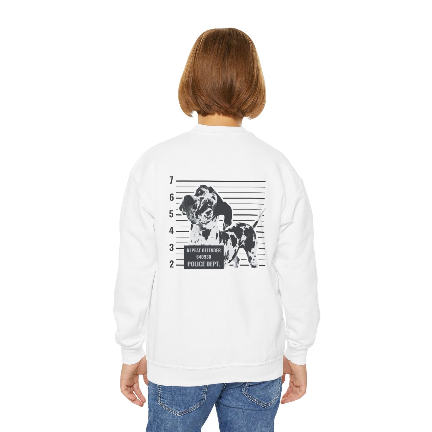 #FreeRocco Youth Crewneck Sweatshirt