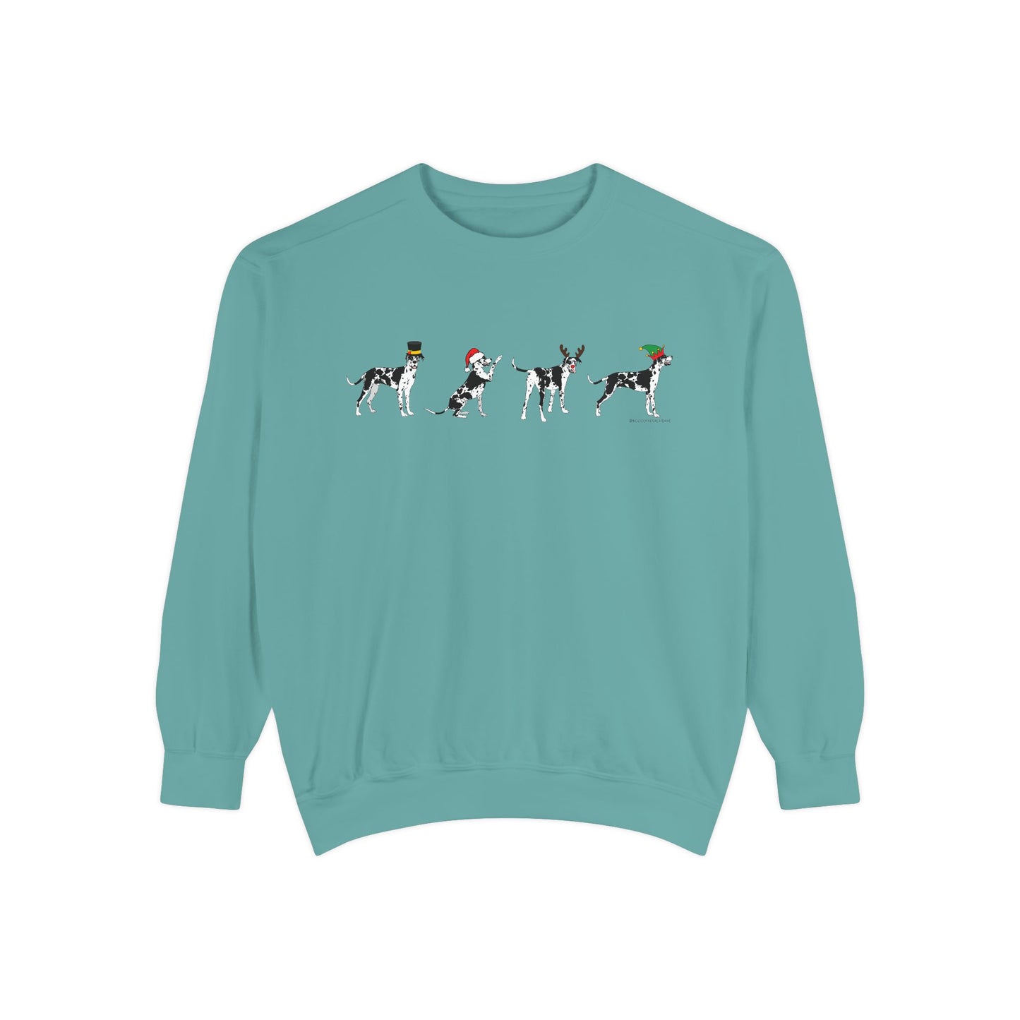 Christmas Rocco Comfort Colors Sweatshirt