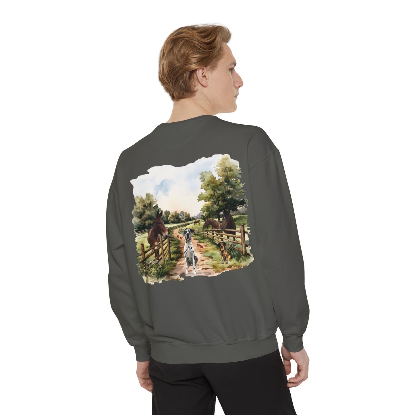 Rocco and Fam Comfort Colors Sweatshirt